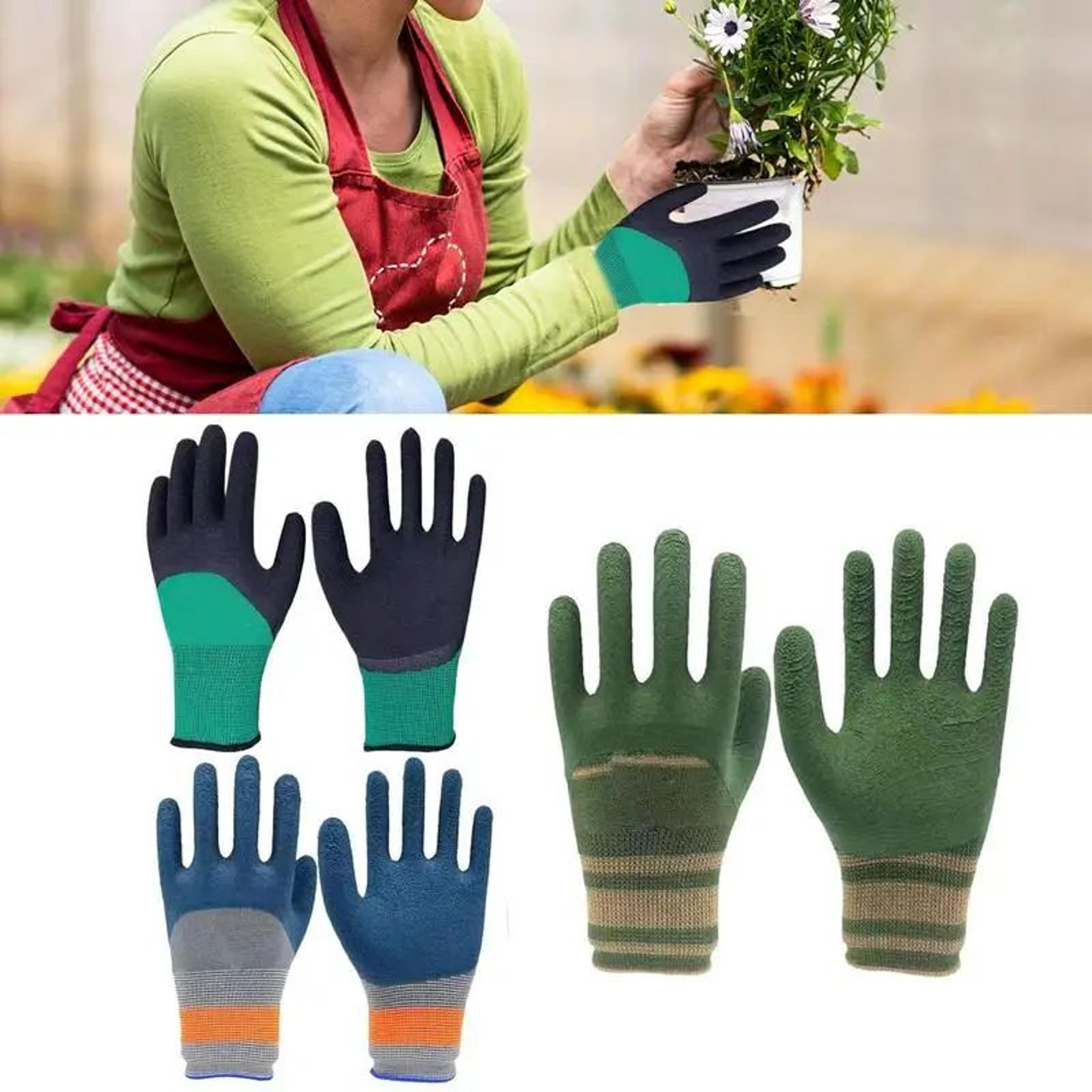 waterproof non slip gardening gloves