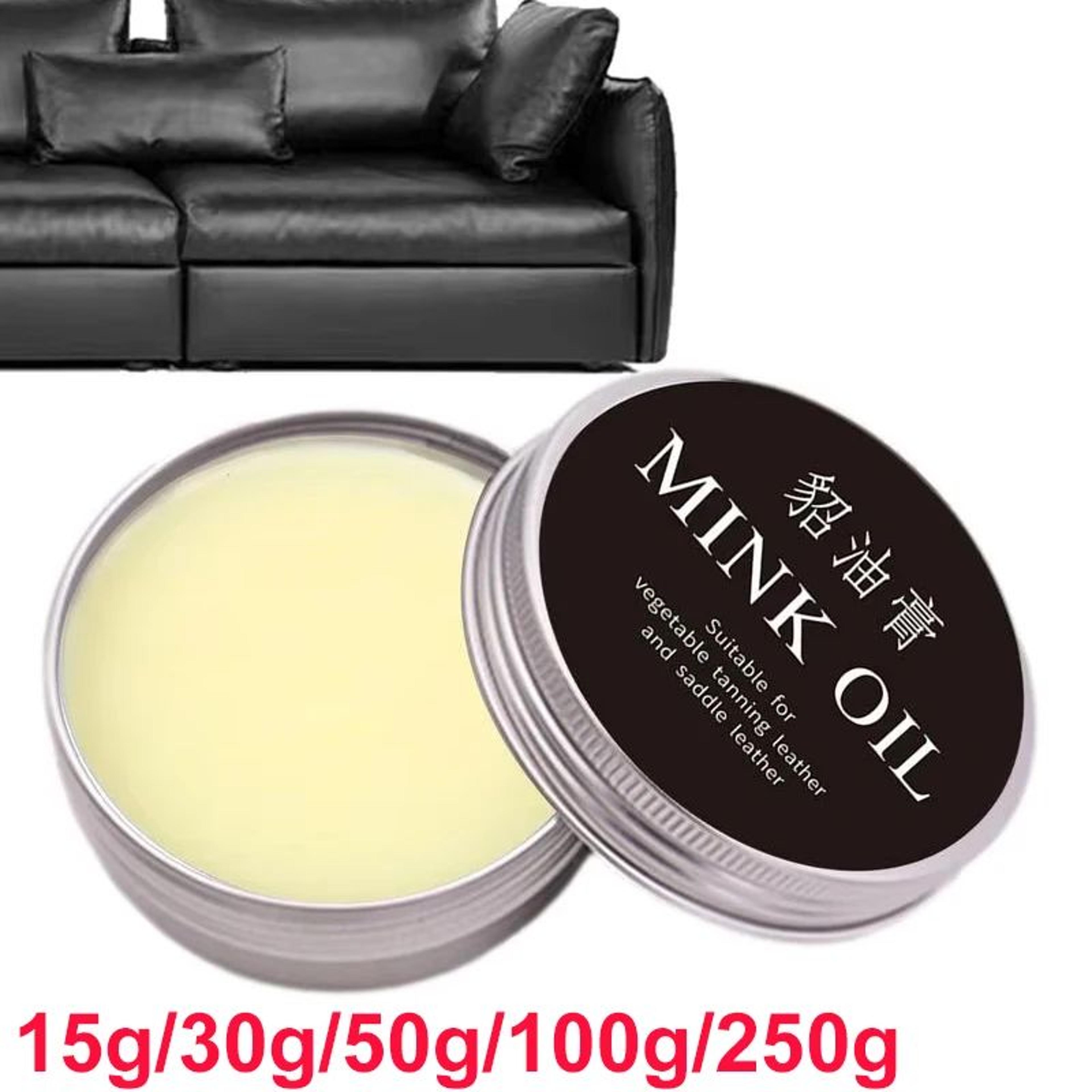 mink oil leather conditioning cream