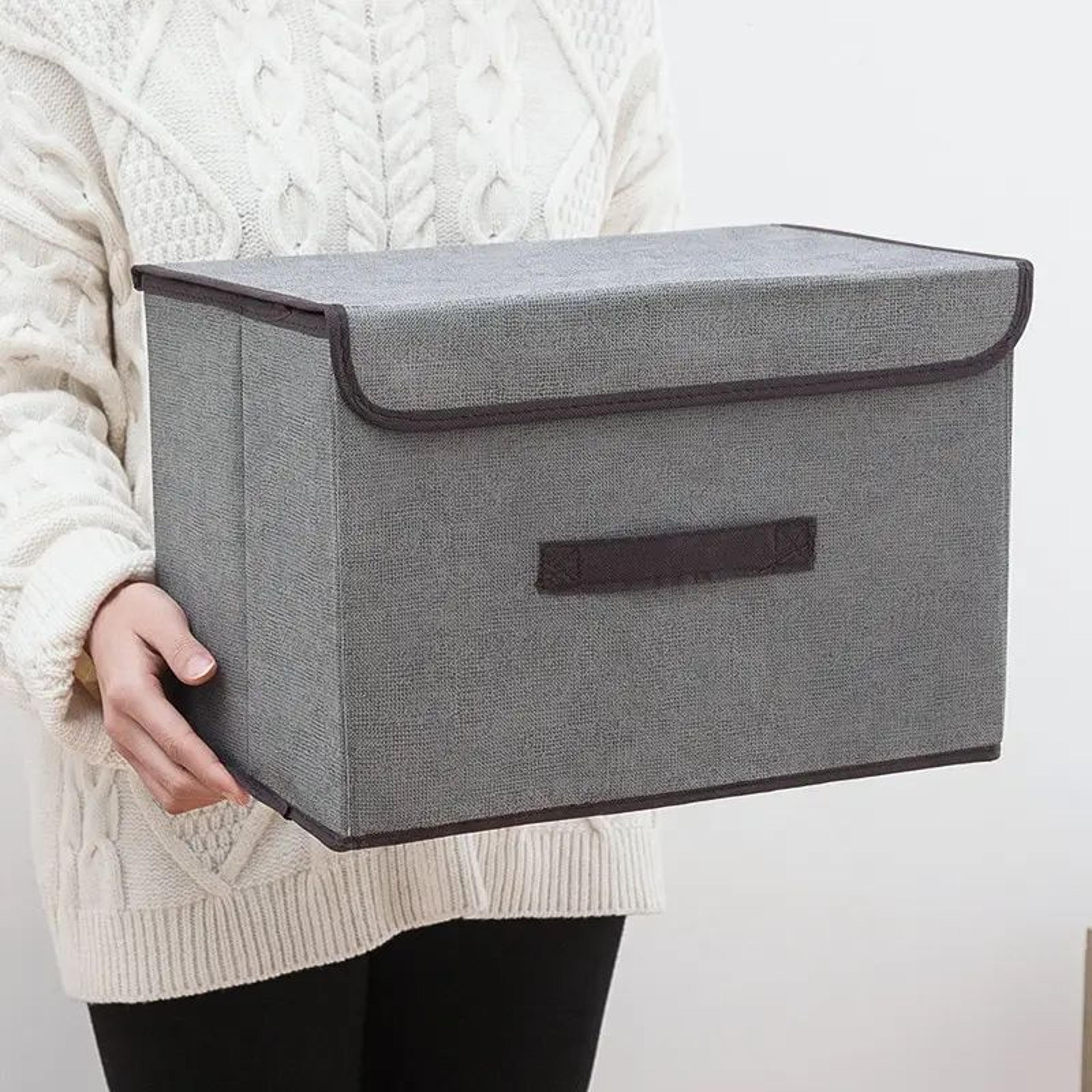 foldable fabric storage organizer box