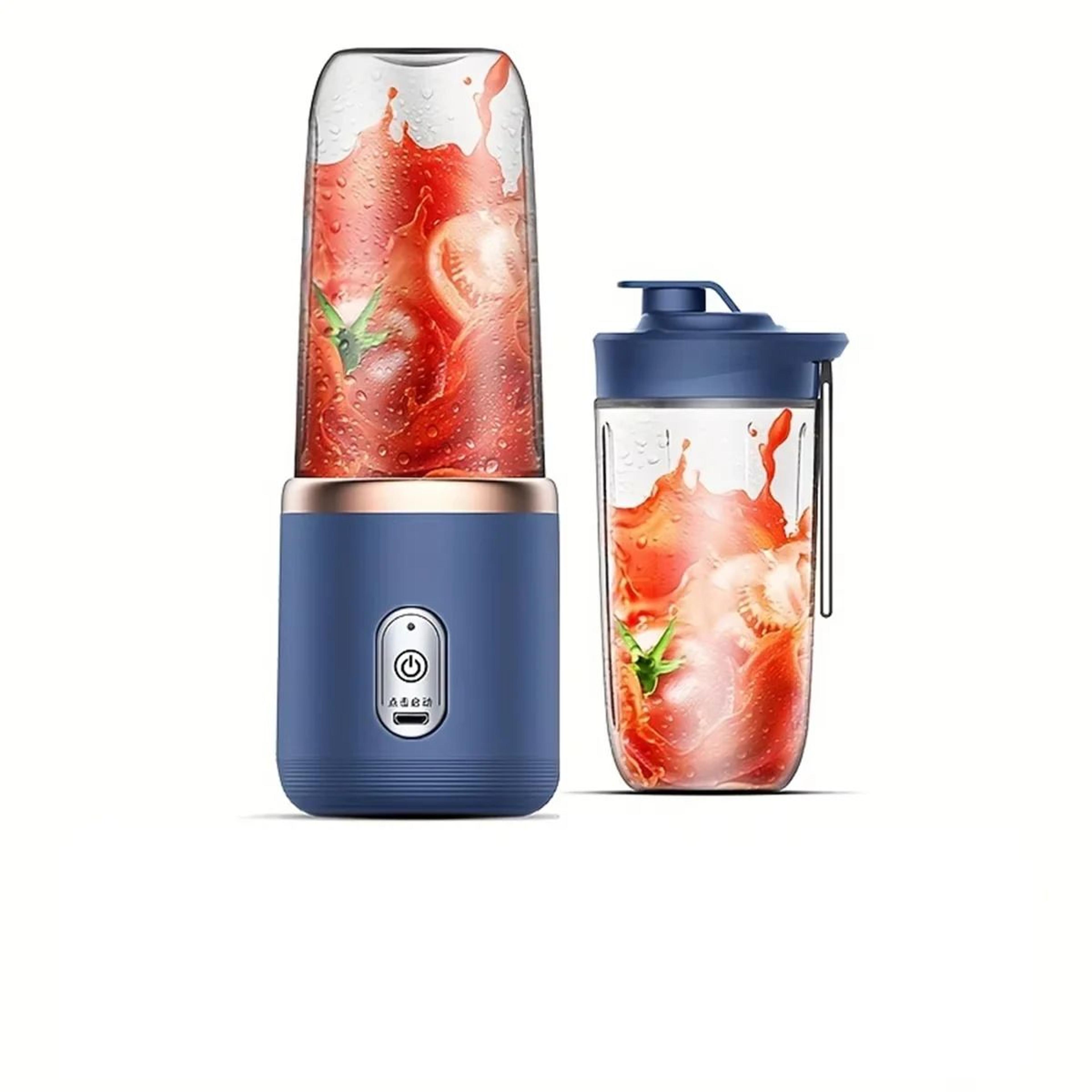 portable electric blender bottle with 6 blades