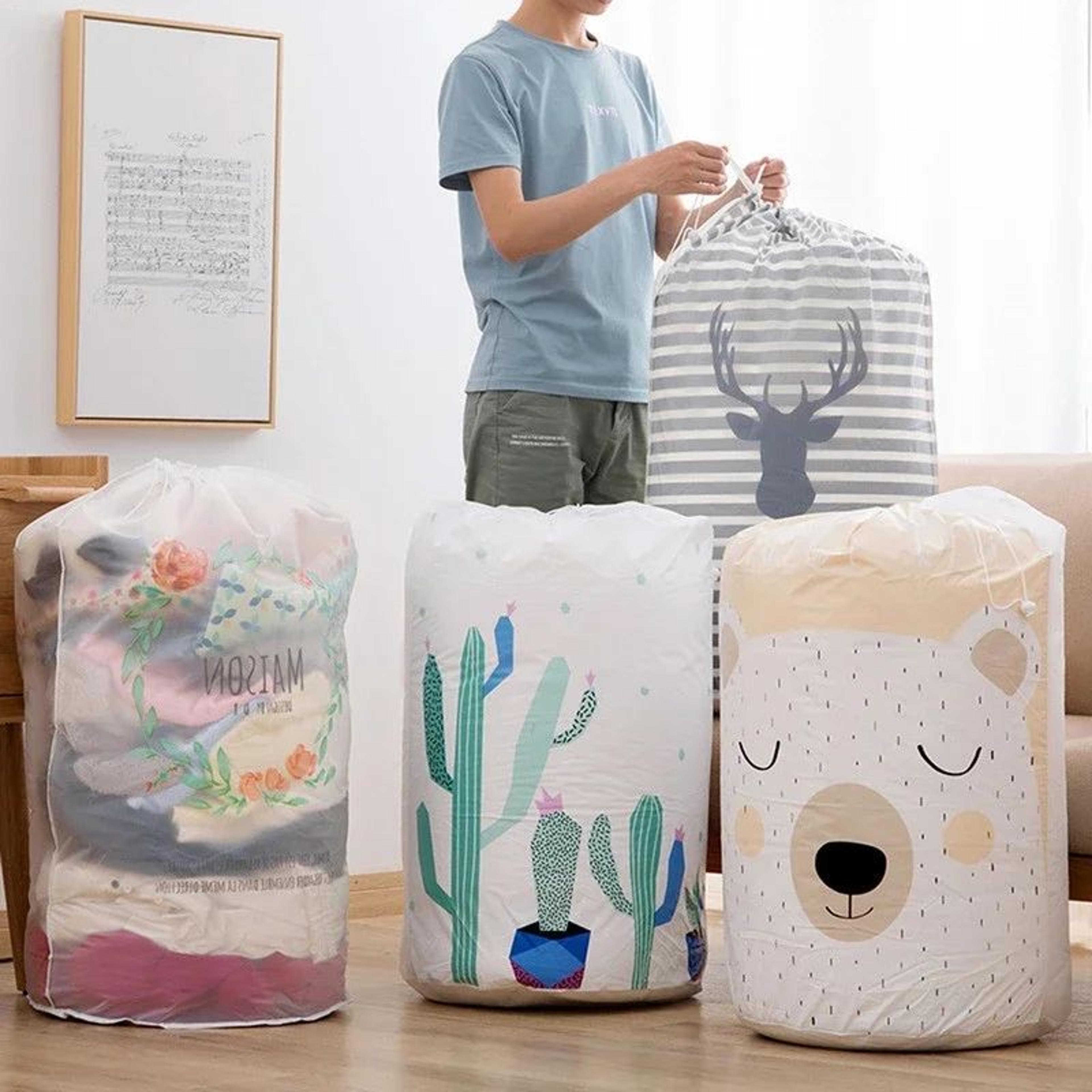 waterproof large capacity bedding and clothes storage bag
