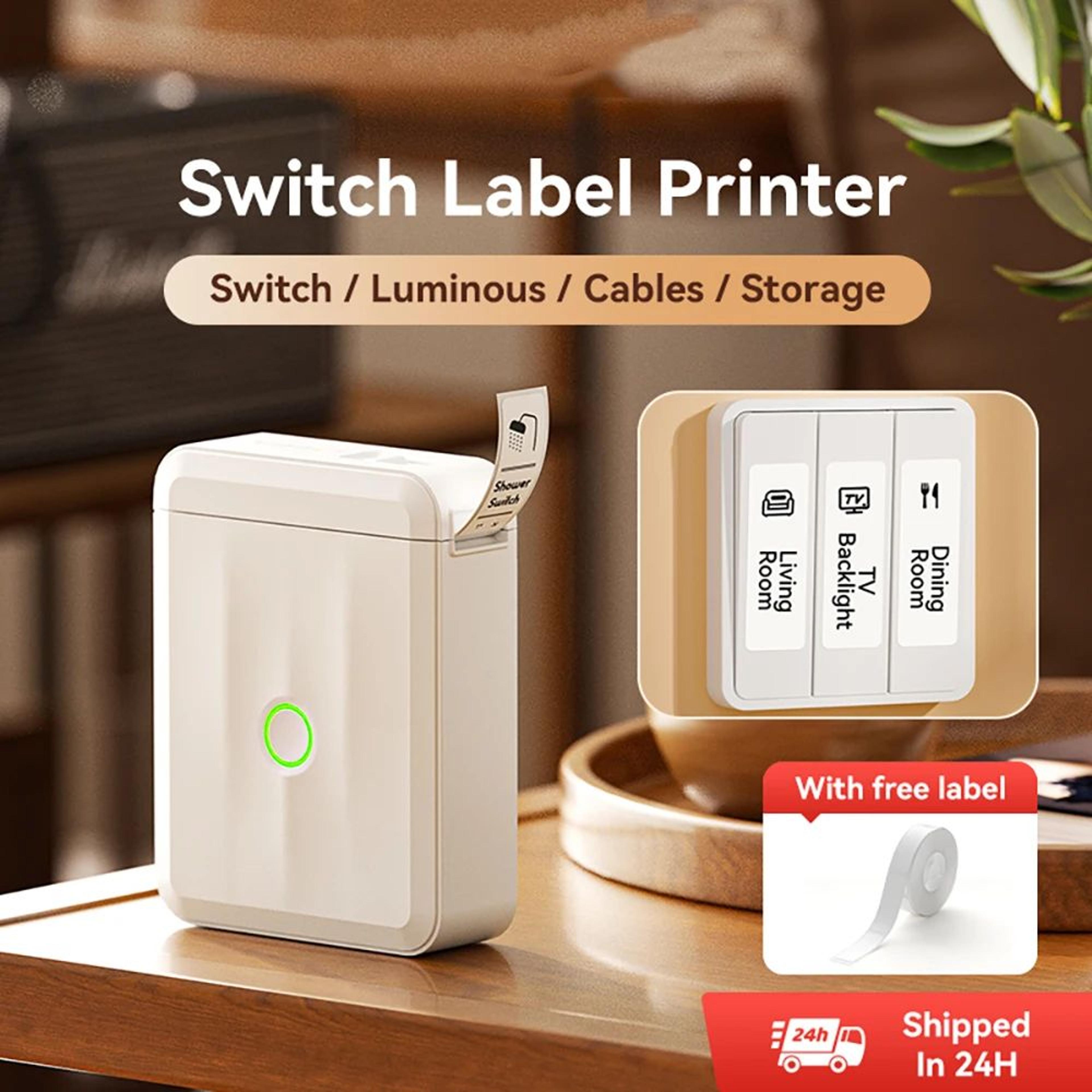 niimbot d110 mini wireless thermal label printer