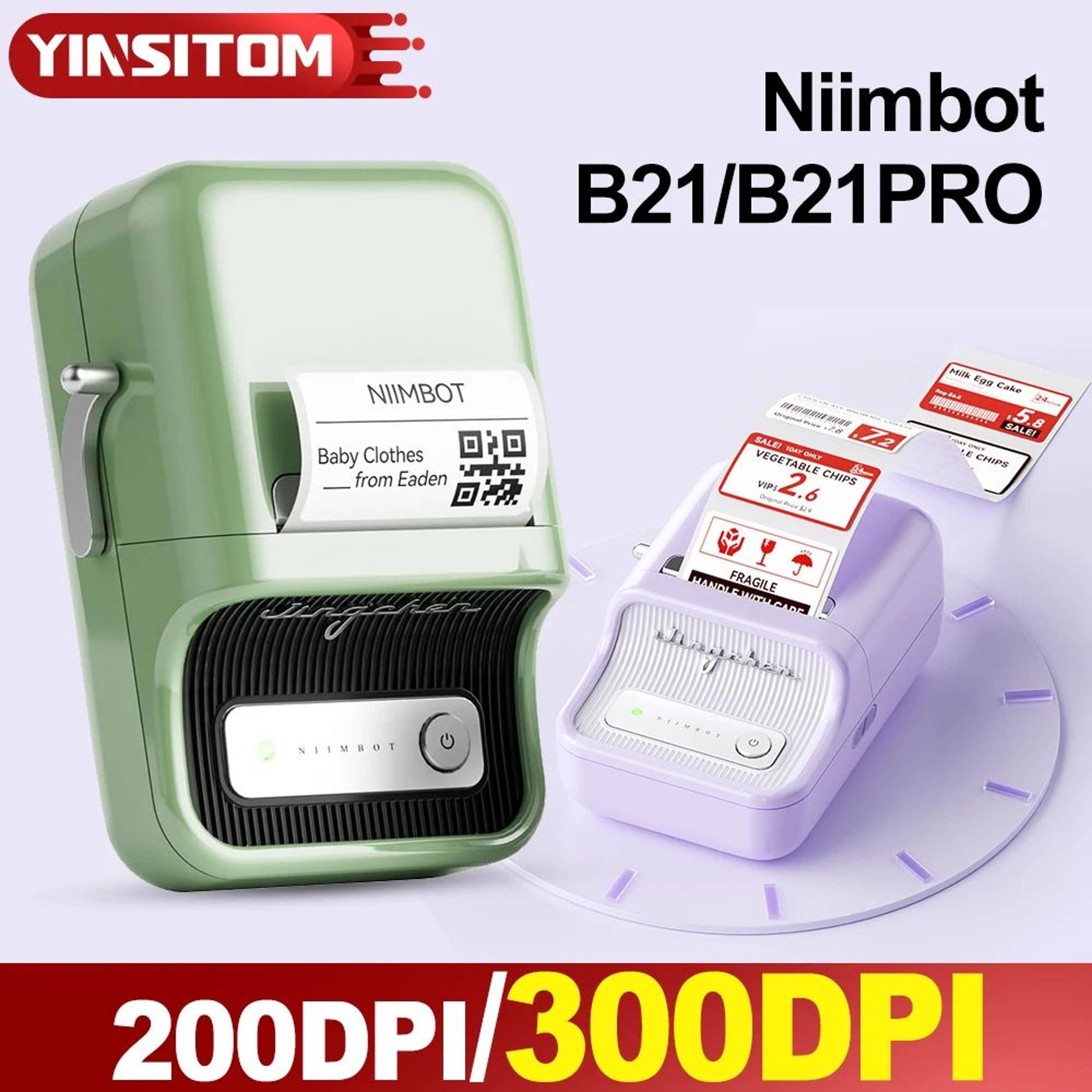 mini wireless bluetooth thermal label printer