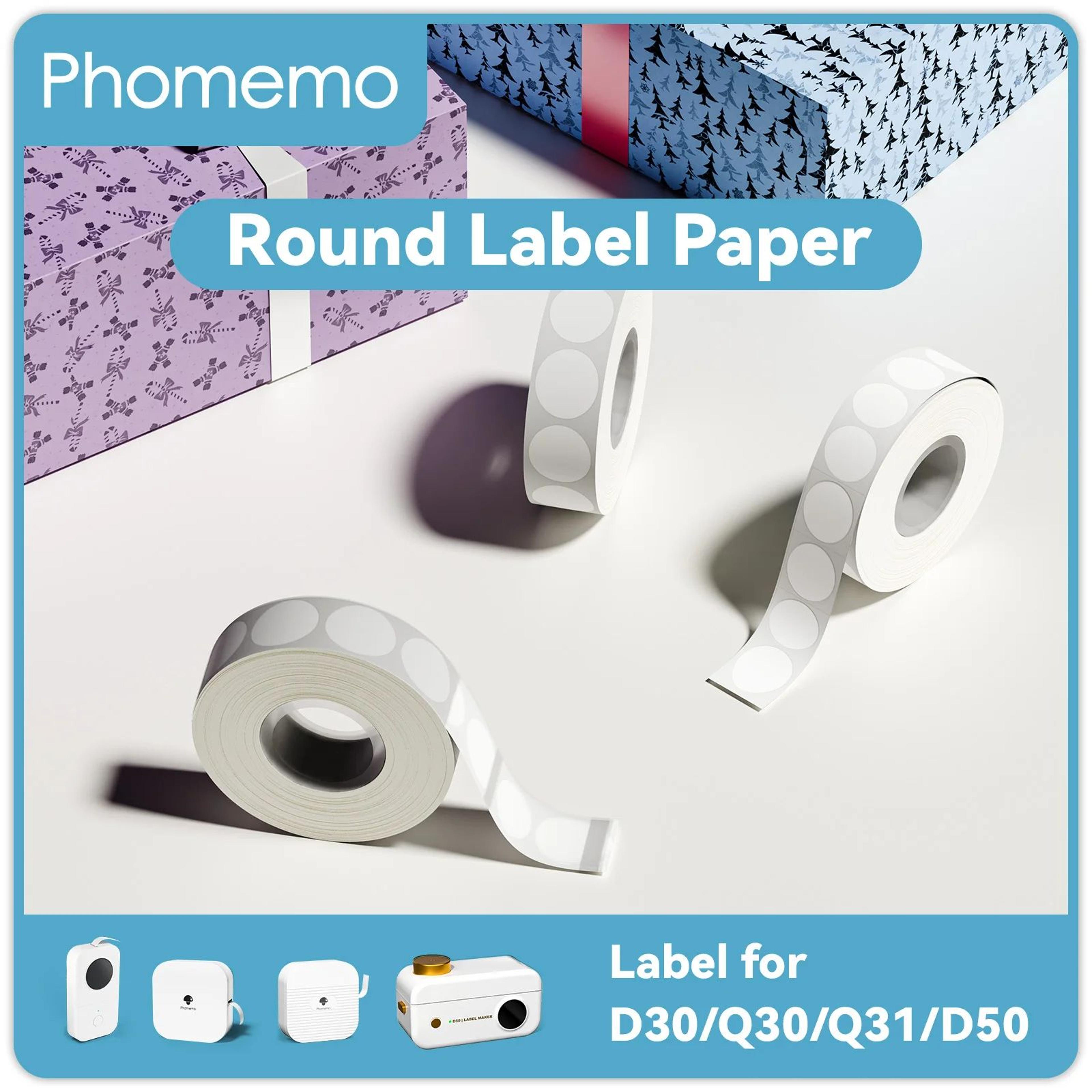 self-adhesive mini thermal label sticker roll