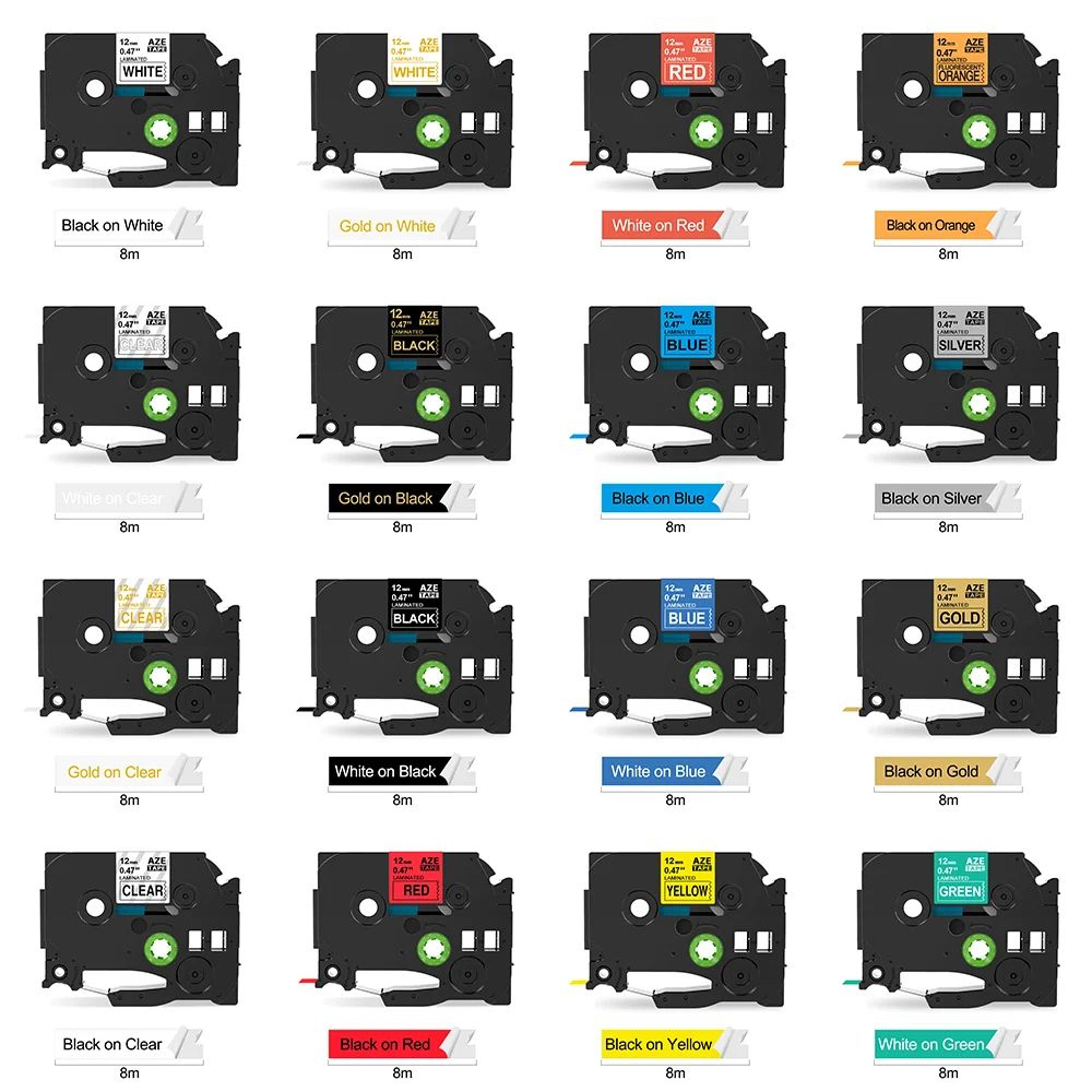 multicolor label maker tape refill