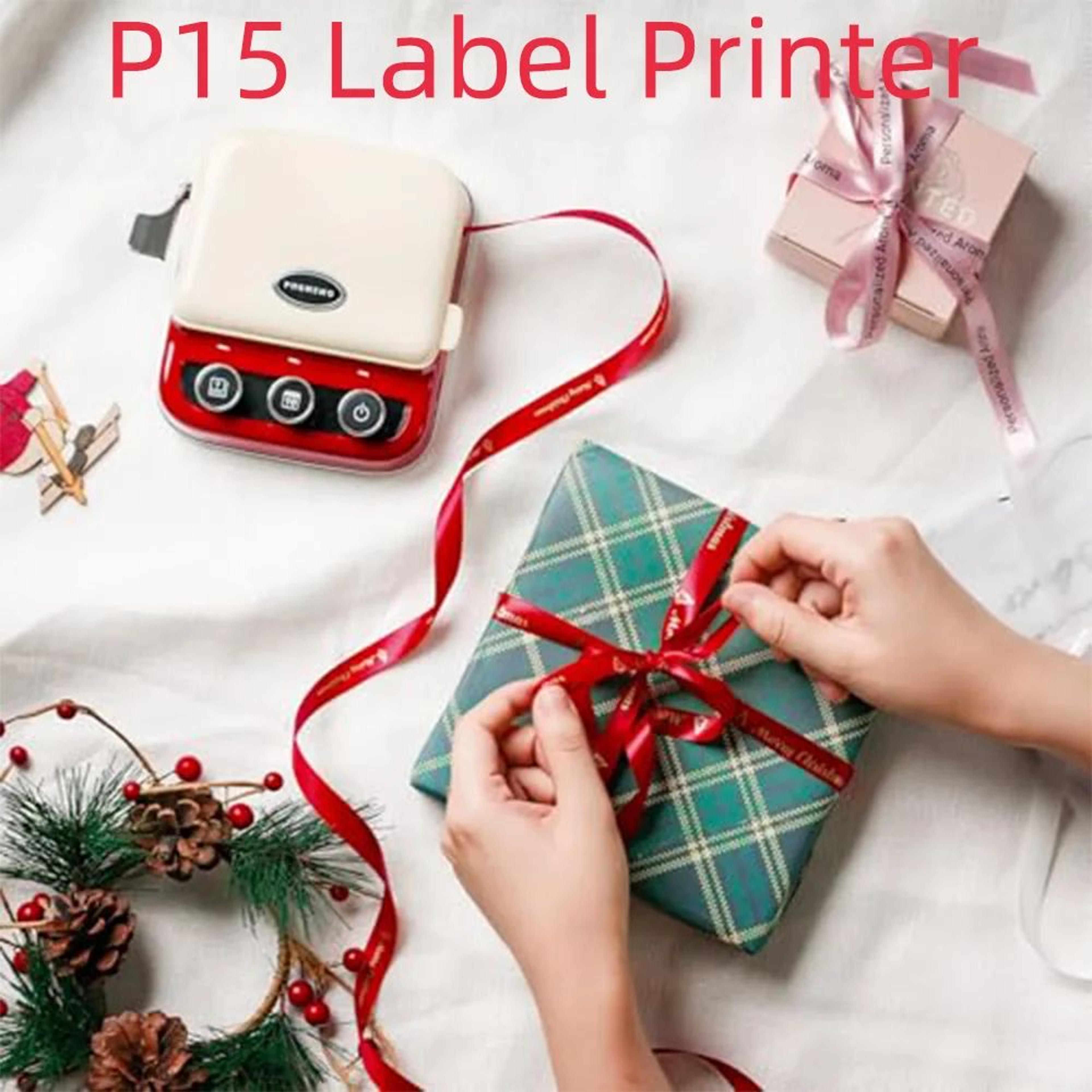 rechargeable bluetooth ribbon label printer