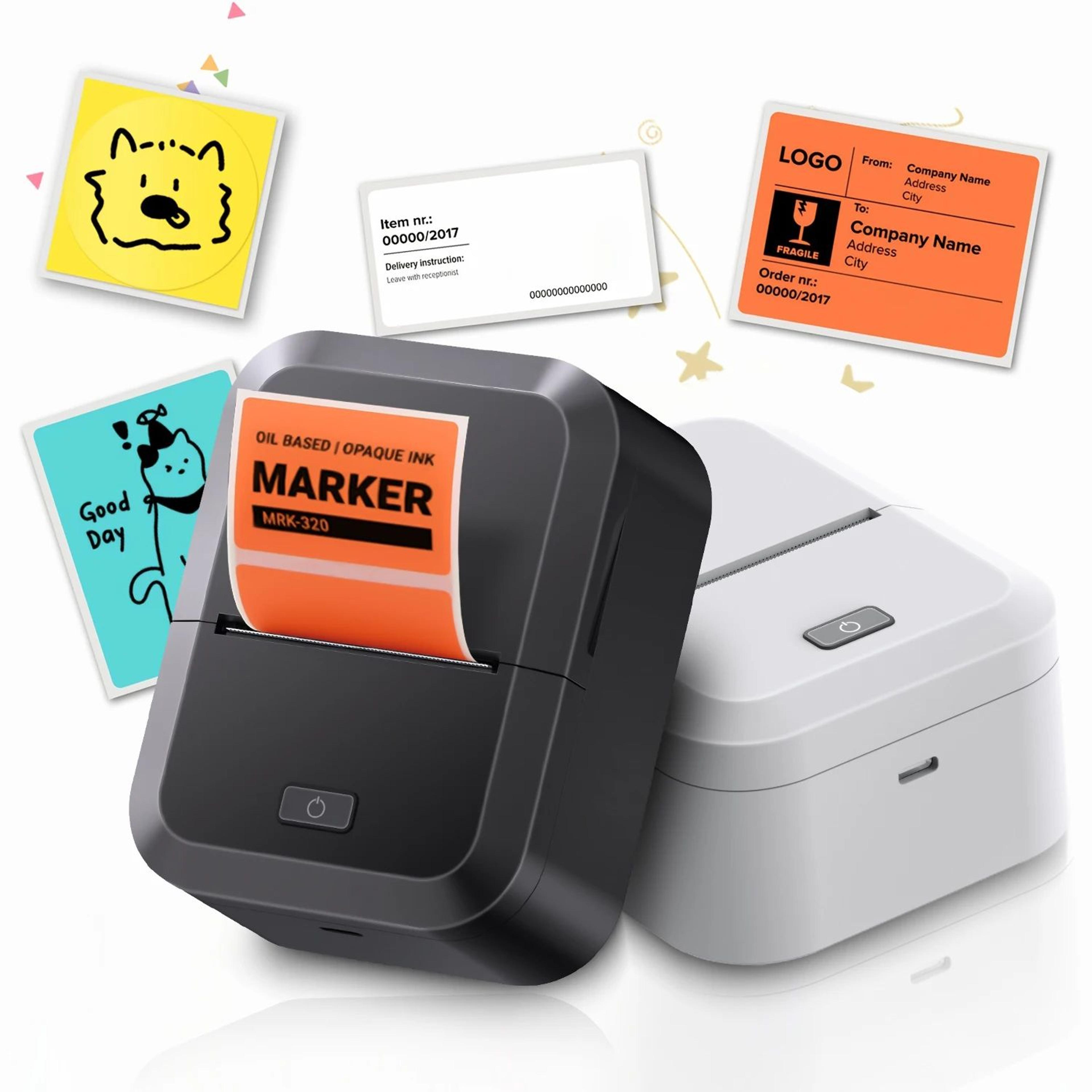 x2 mini bluetooth thermal label printer