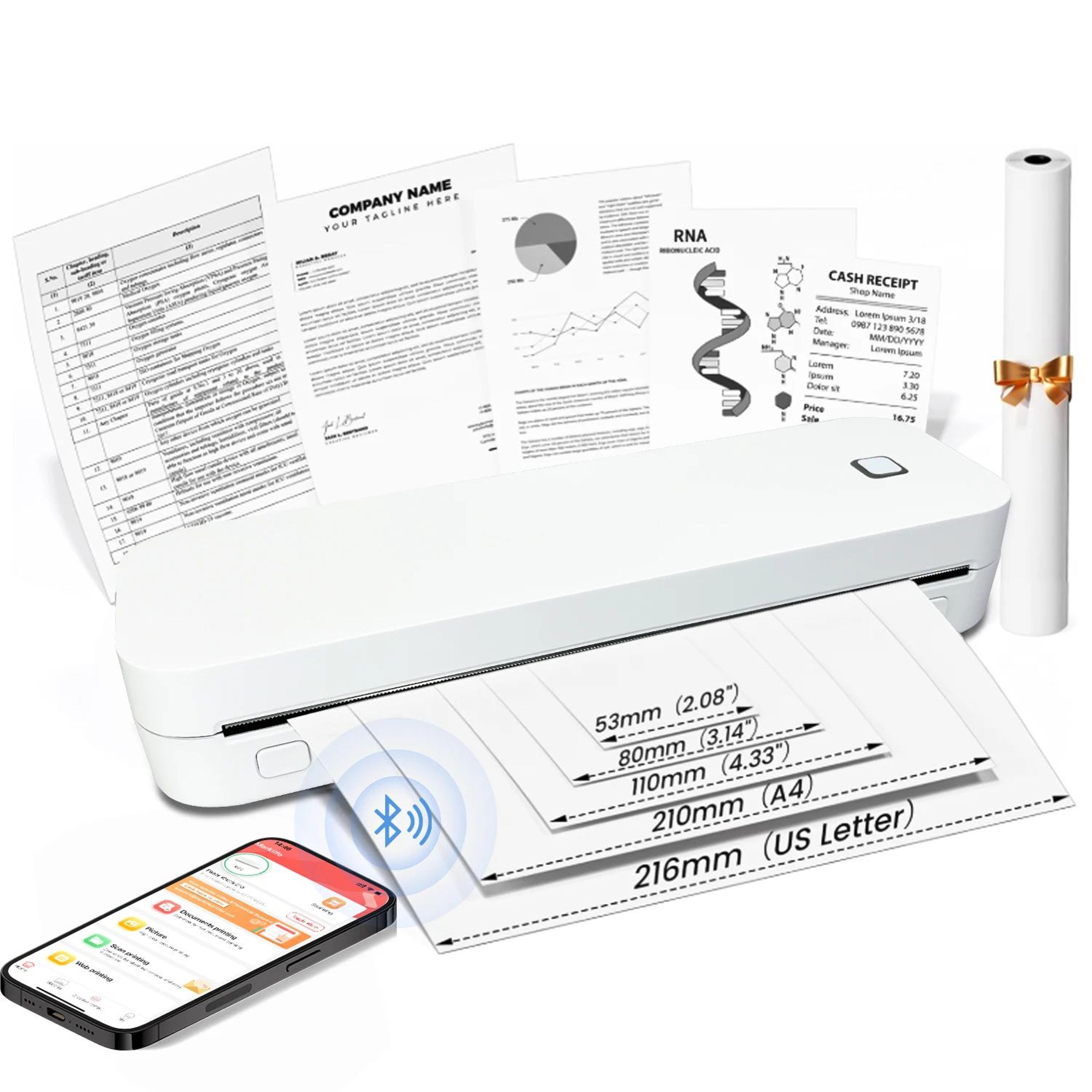 d210 mini bluetooth thermal label printer