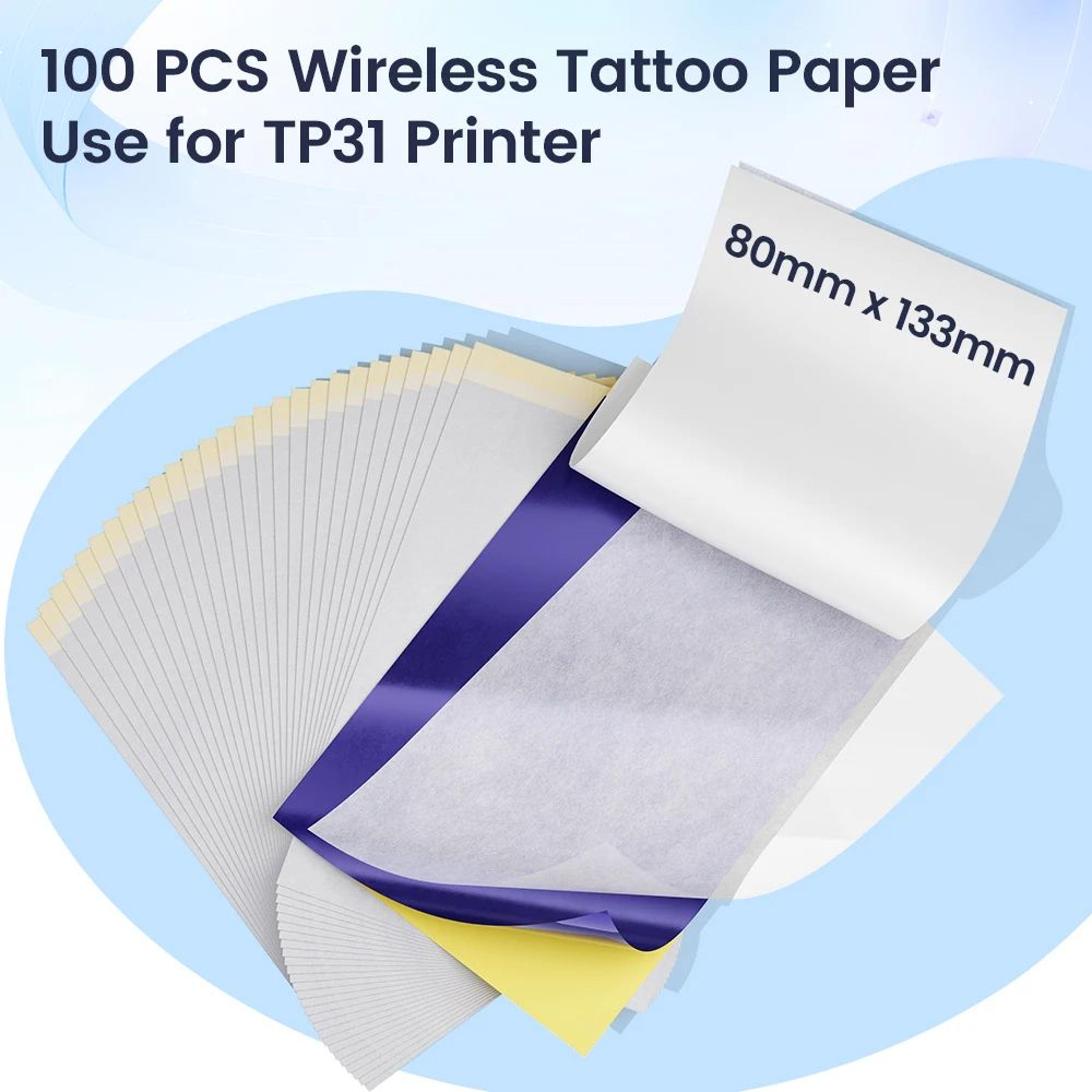 tp31 tattoo stencil transfer paper 100 sheets