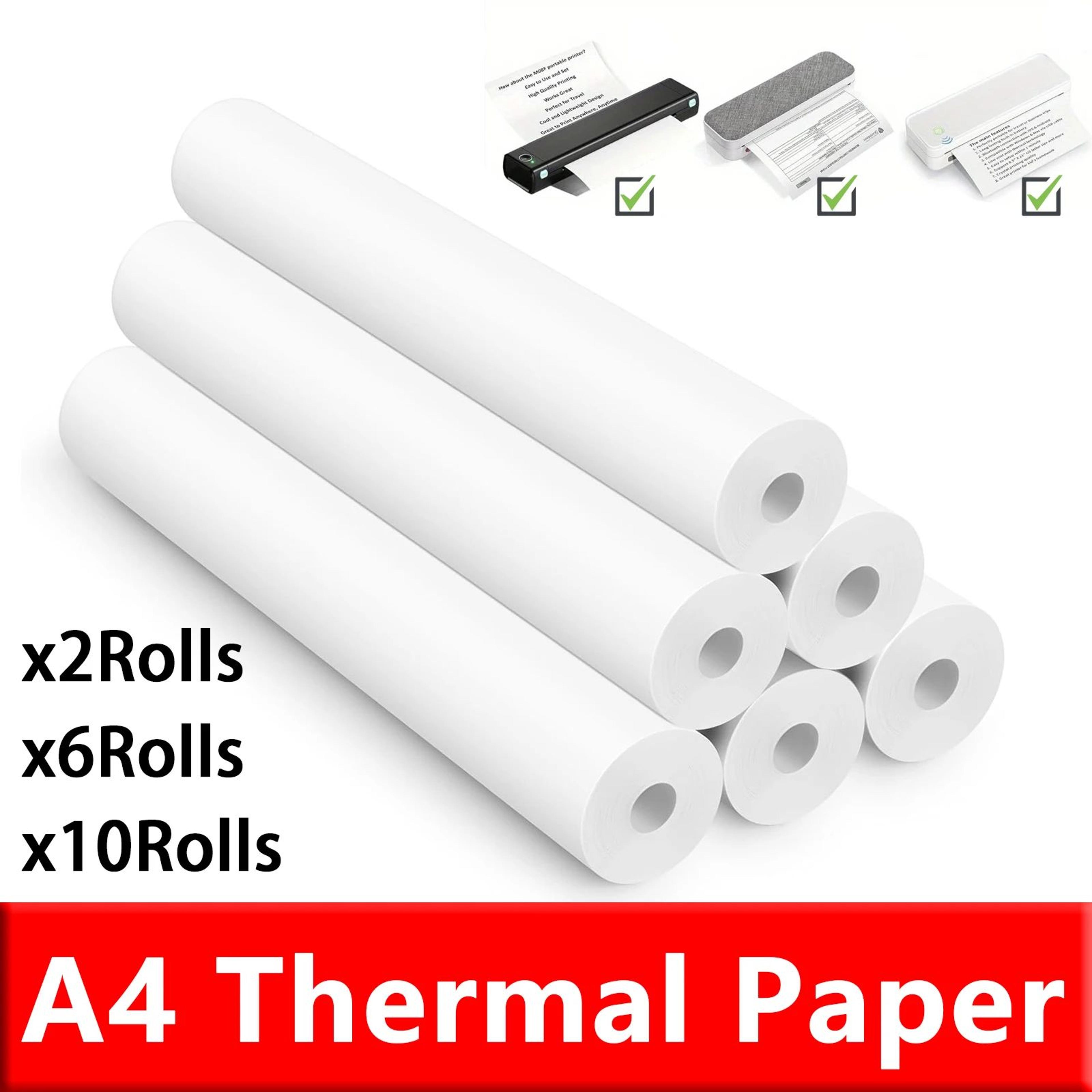 a4 quick dry thermal printer paper rolls