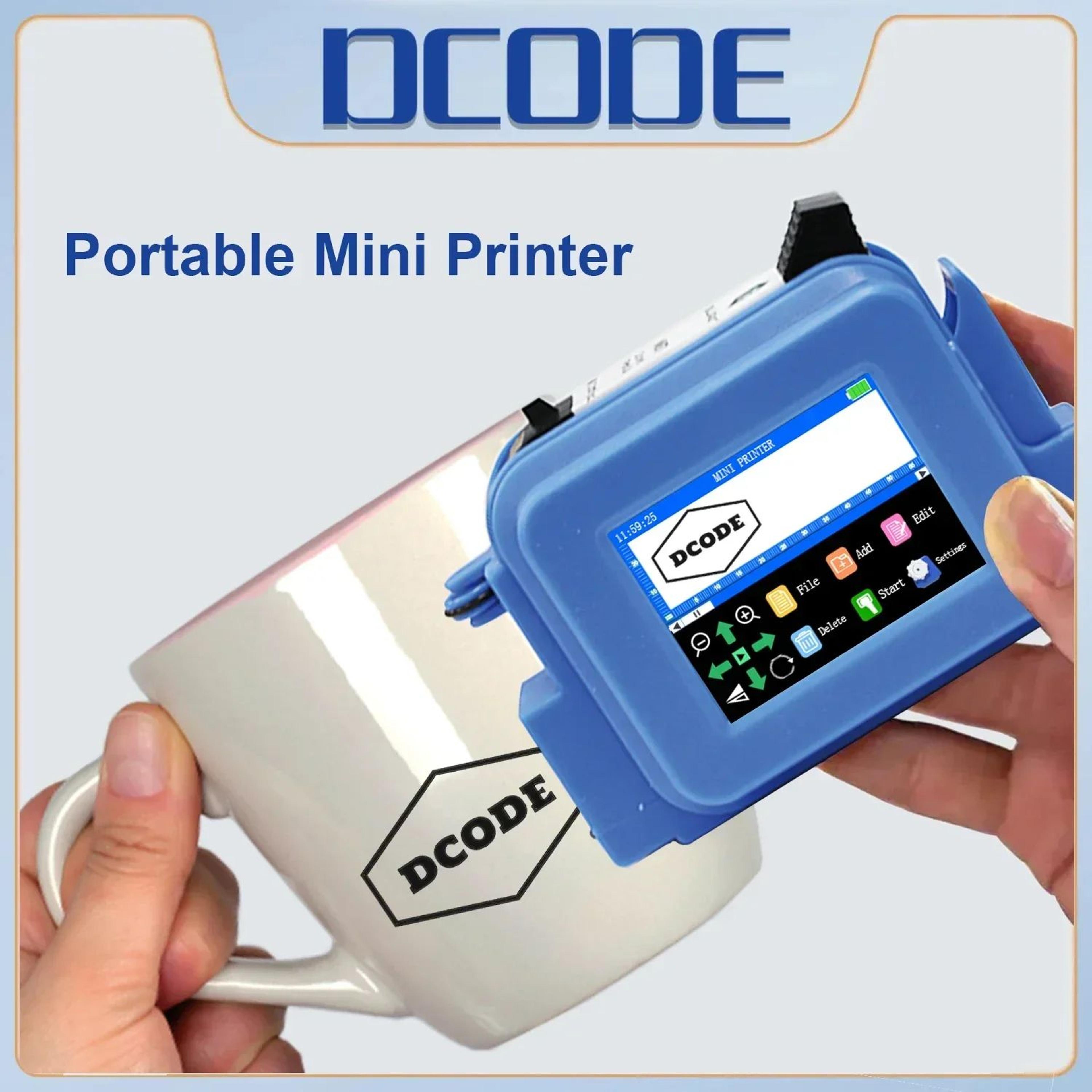 xmini portable handheld inkjet coding printer