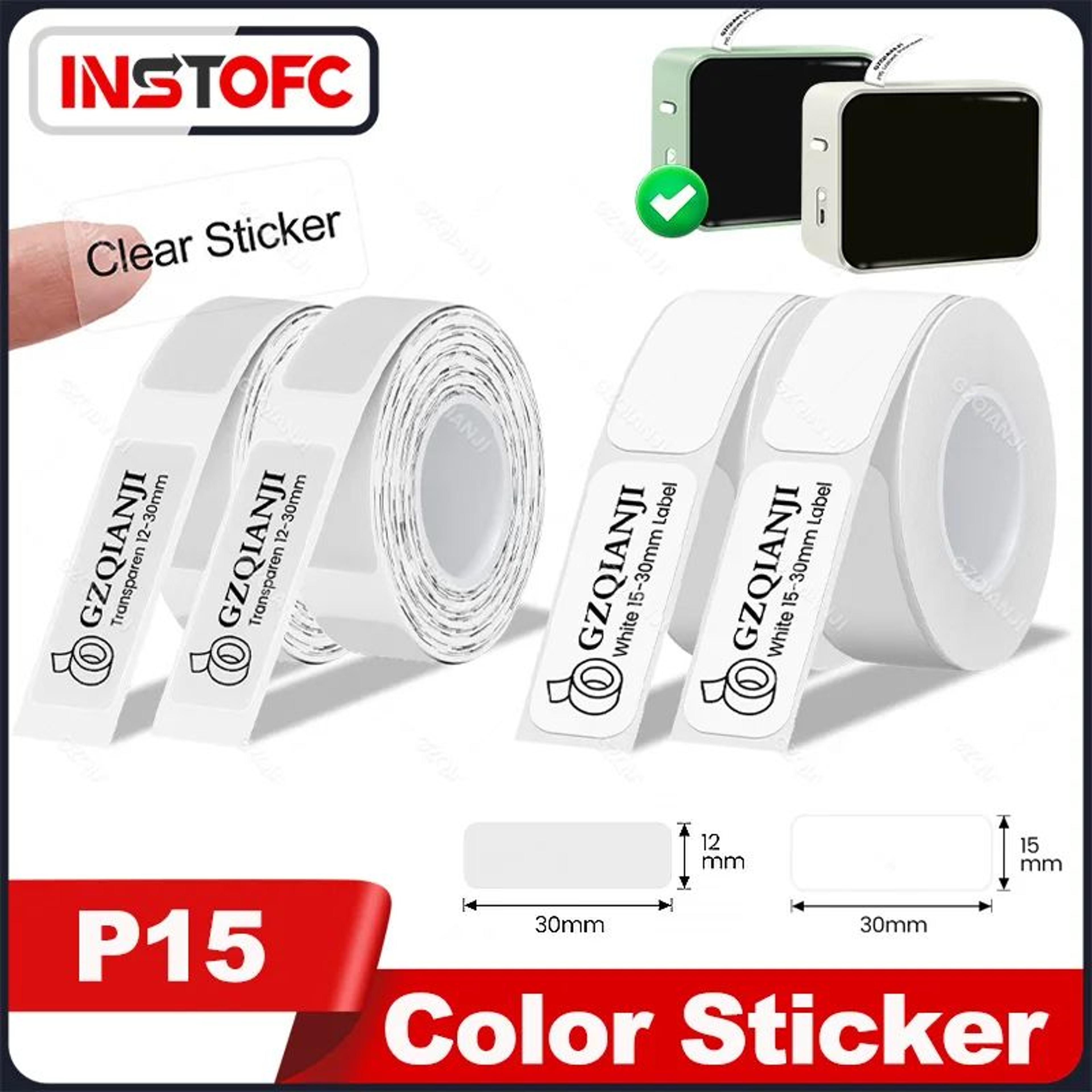 p15 portable bluetooth label printer