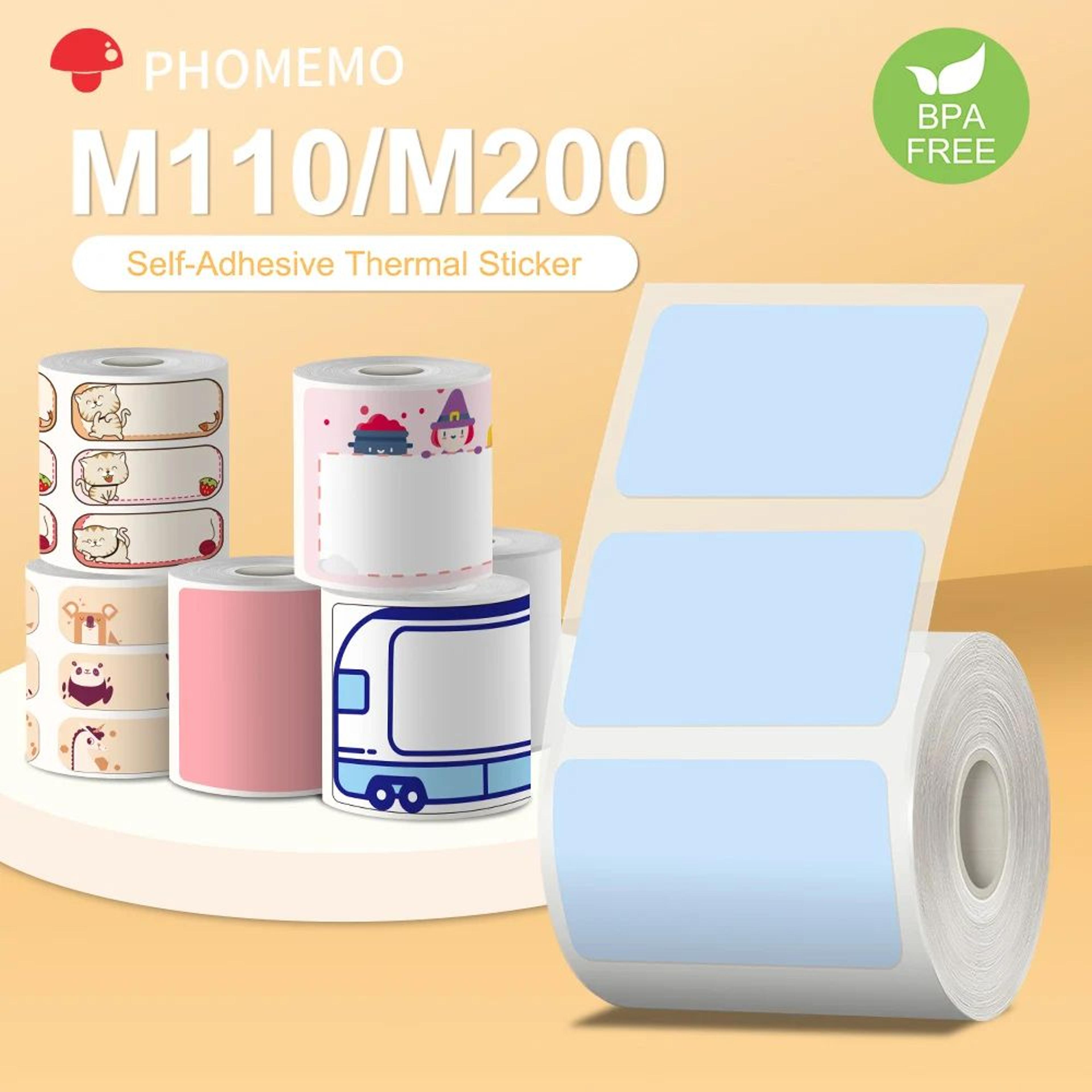 portable thermal label stickers