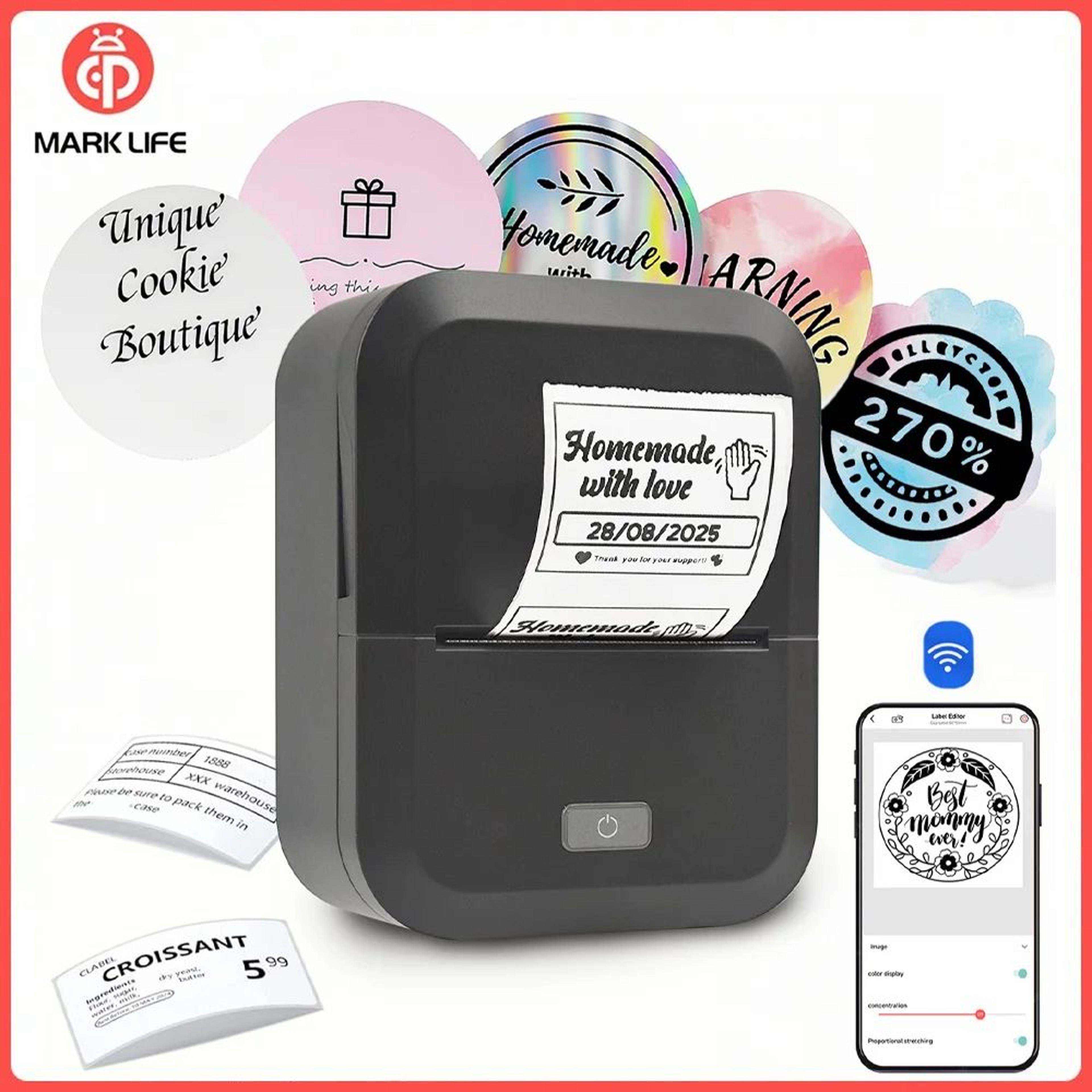 marklife x2 portable thermal label printer