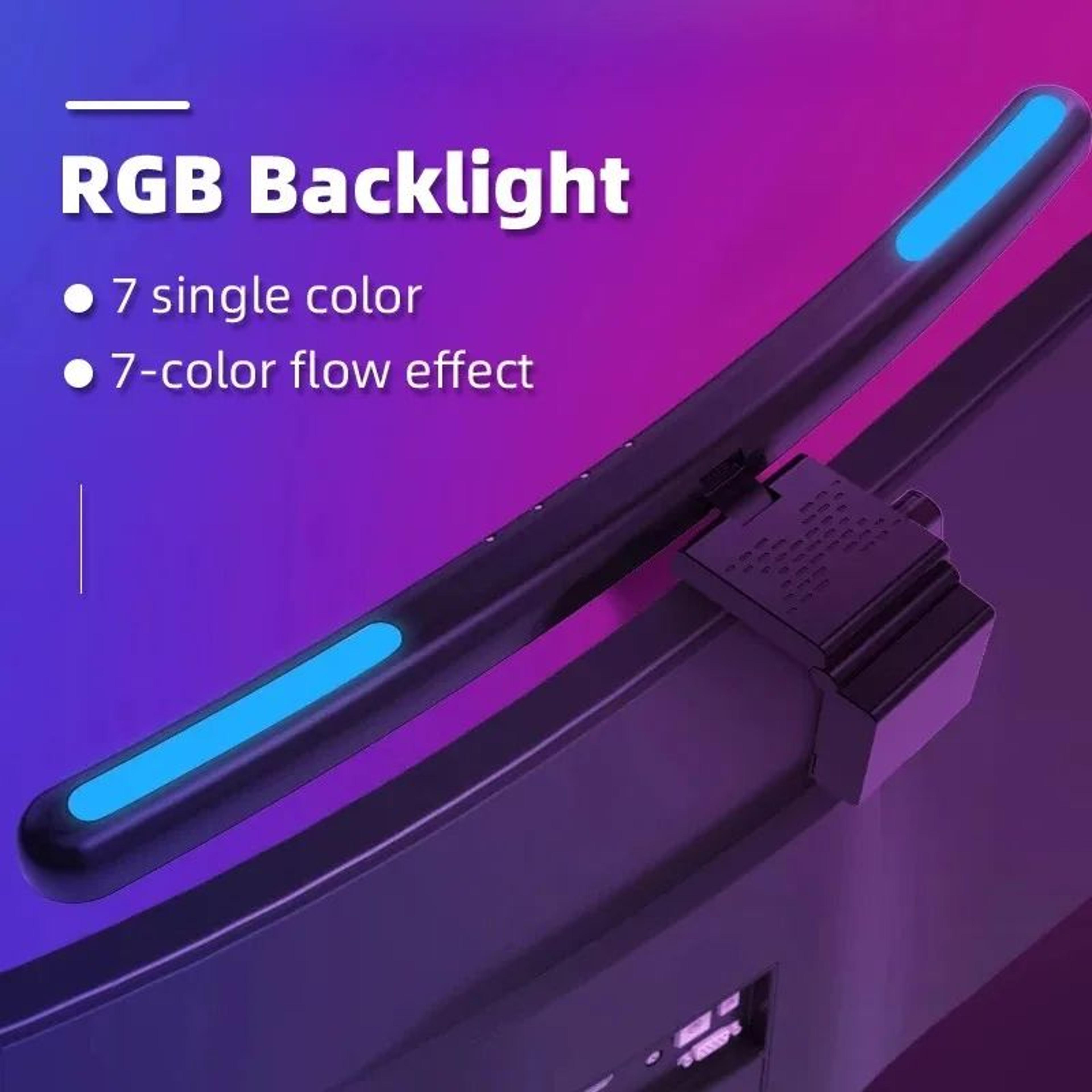 rgb curved monitor light bar