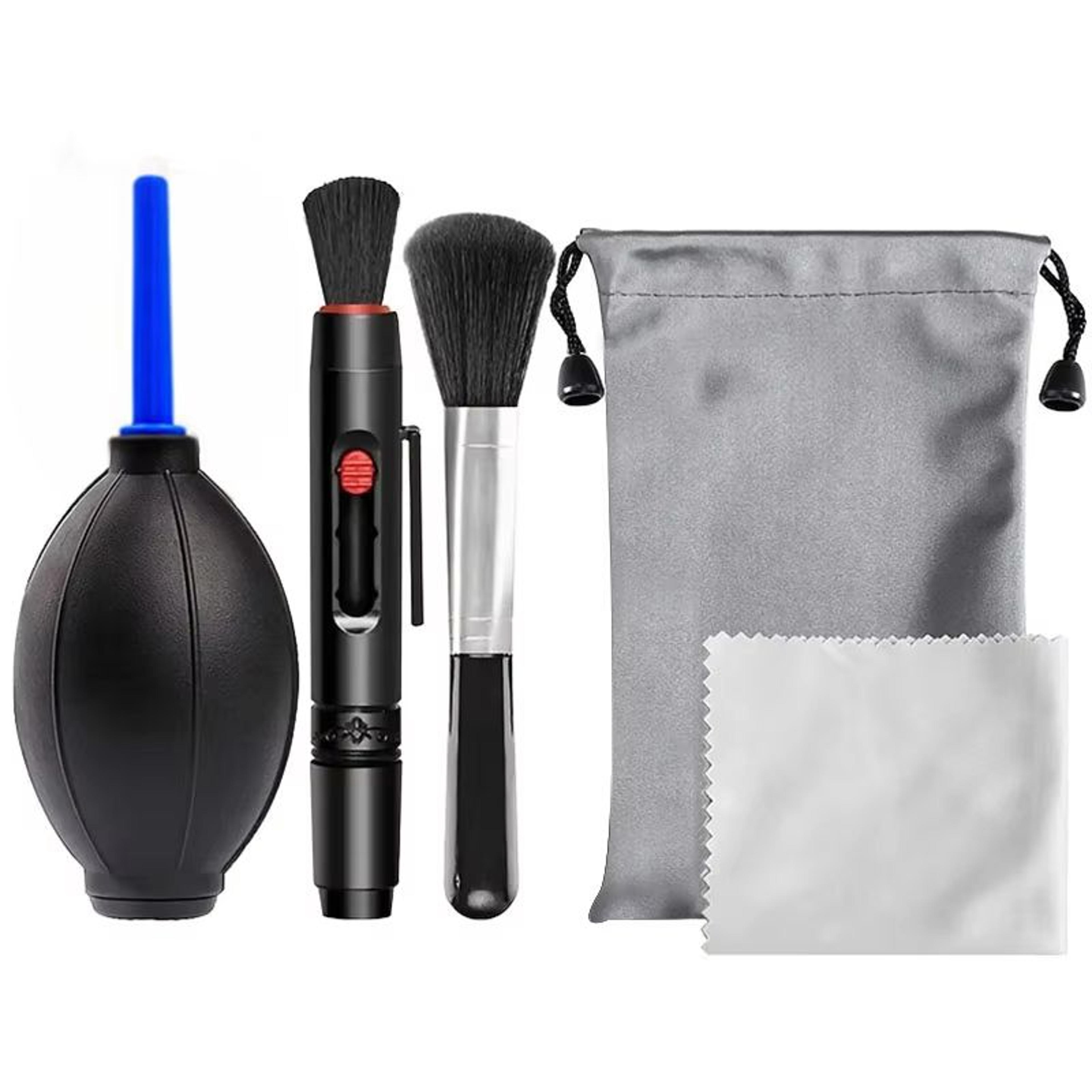 professional camera & laptop cleaning kit – air blower, lens cloth & tools for dslr, mirrorless & screen maintenance
