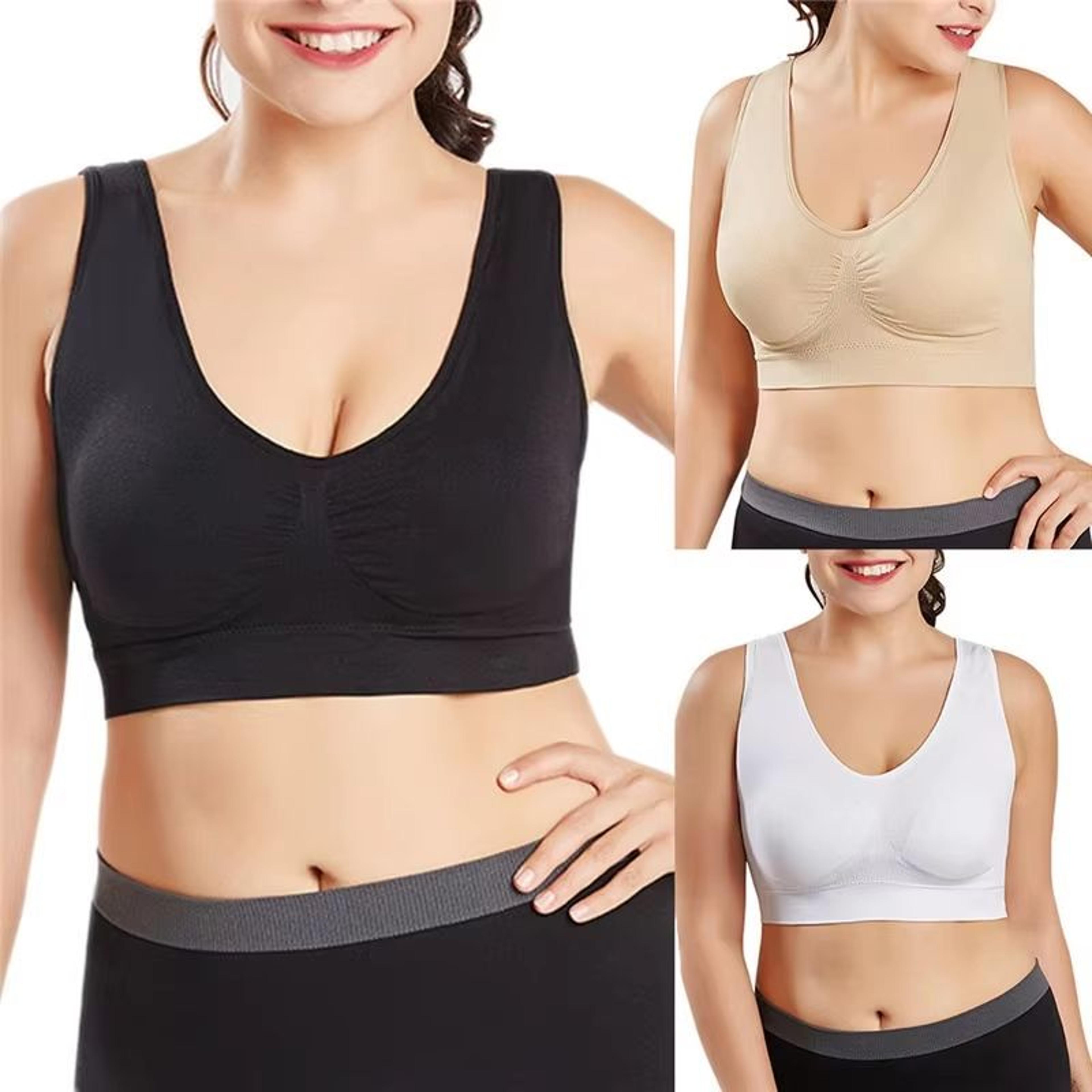 seamless no-pad sports bra – breathable, lightweight bralette for yoga & fitness