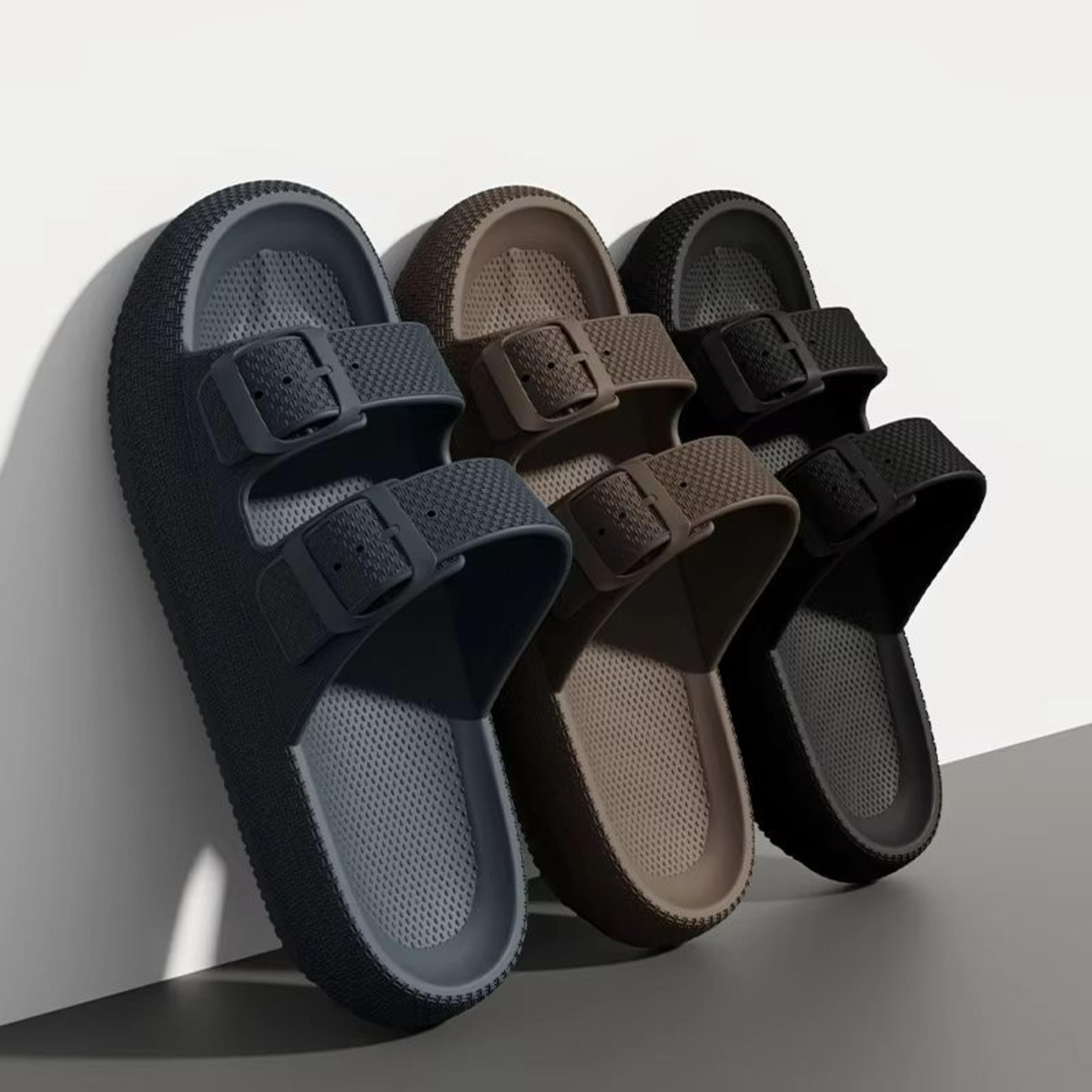 comfortstride thick sole non-slip house & shower sandals
