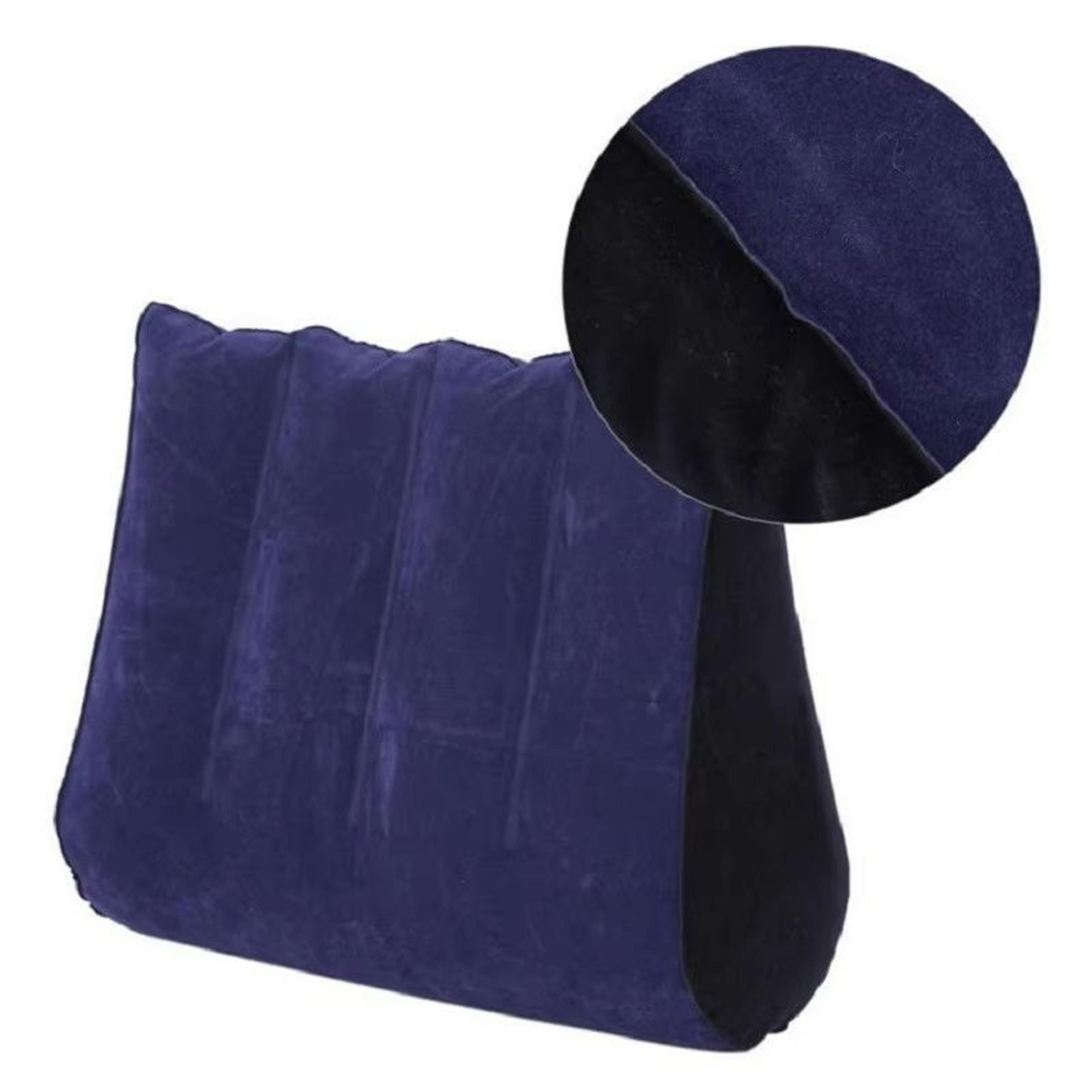 triform inflatable travel & body pillow – multi-position lumbar wedge