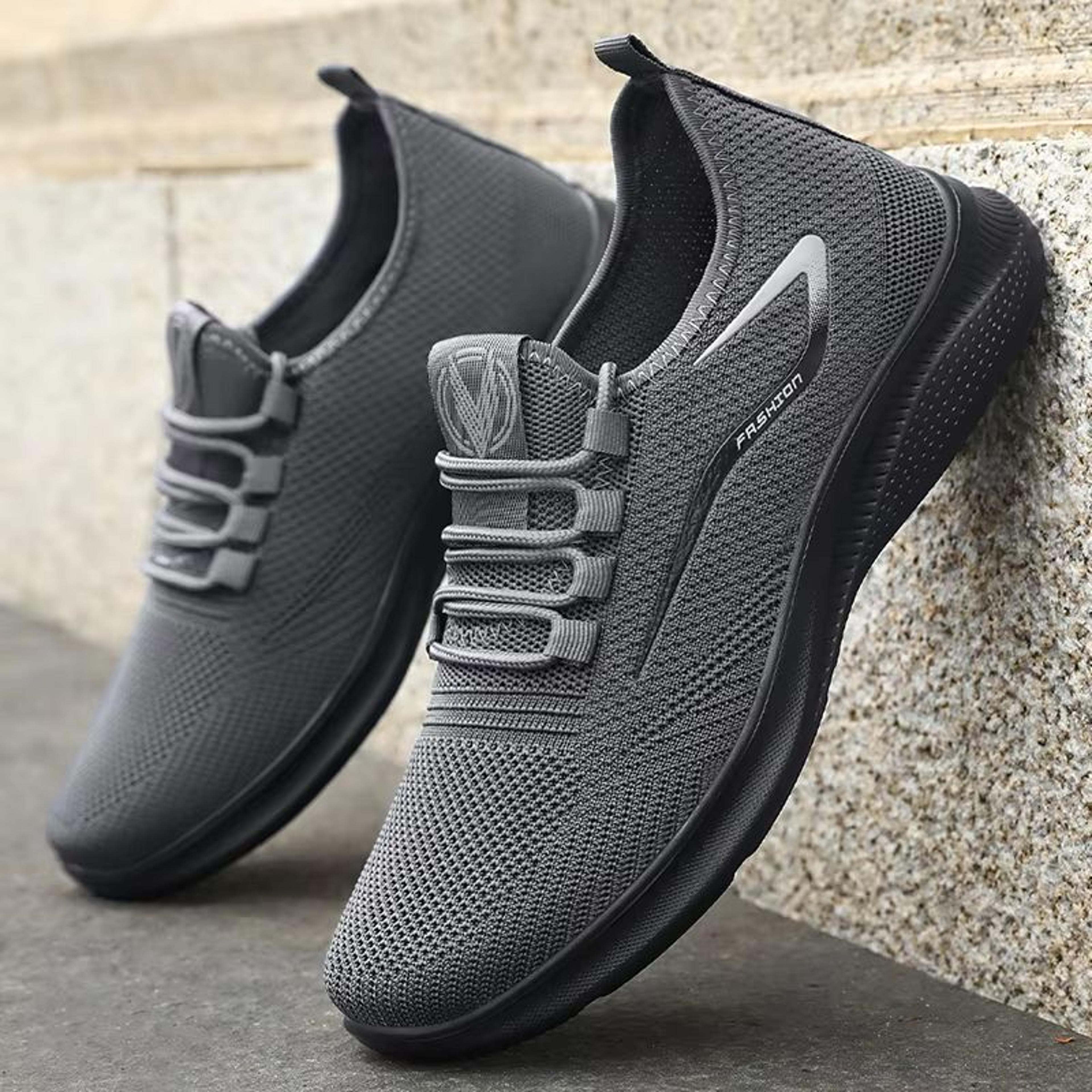 aerostep breathable mesh men's summer sneakers lightweight non slip casual shoes