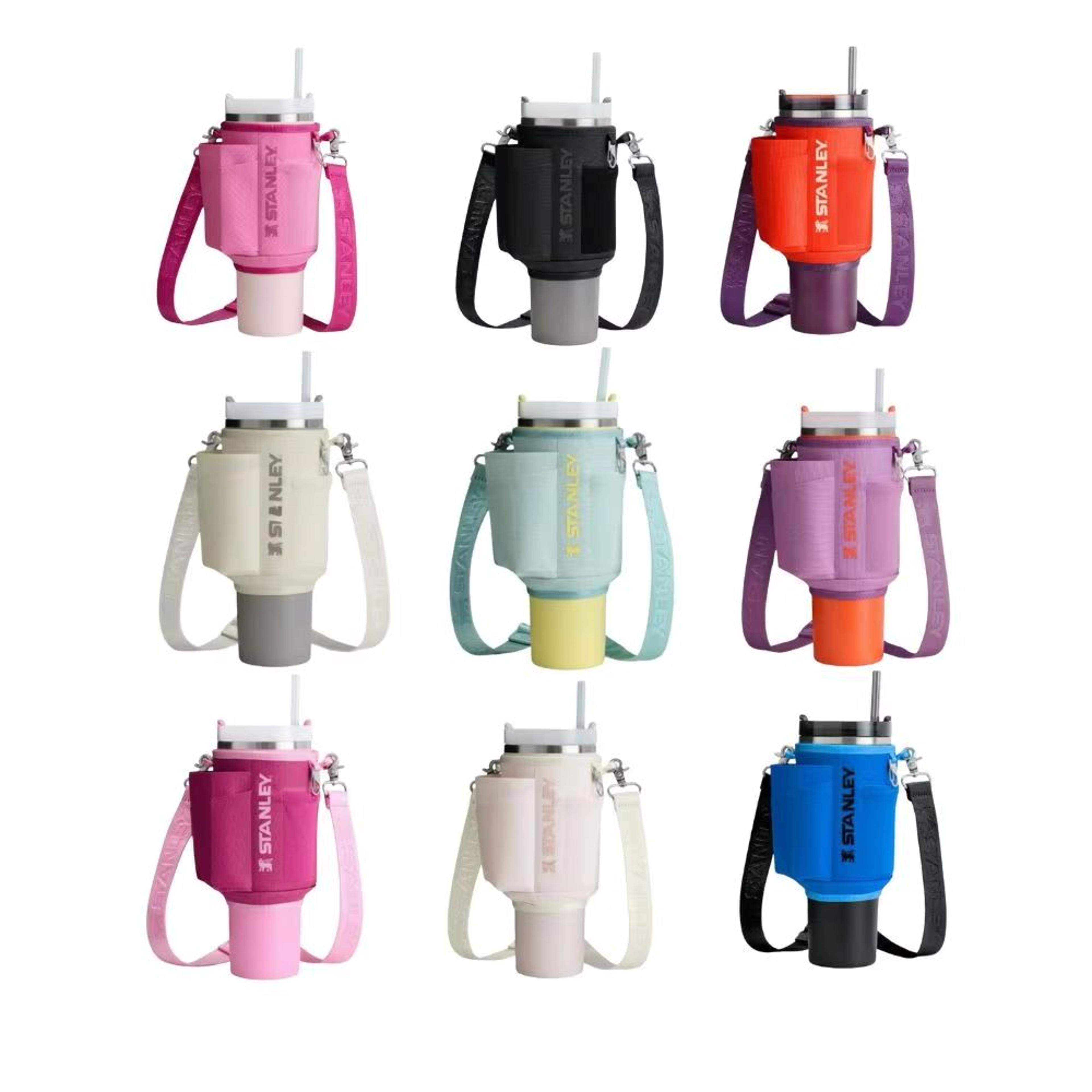 urbanquench tote - hands-free stanley 40 oz holder & bottle carrier perfect for daily hydration and travel