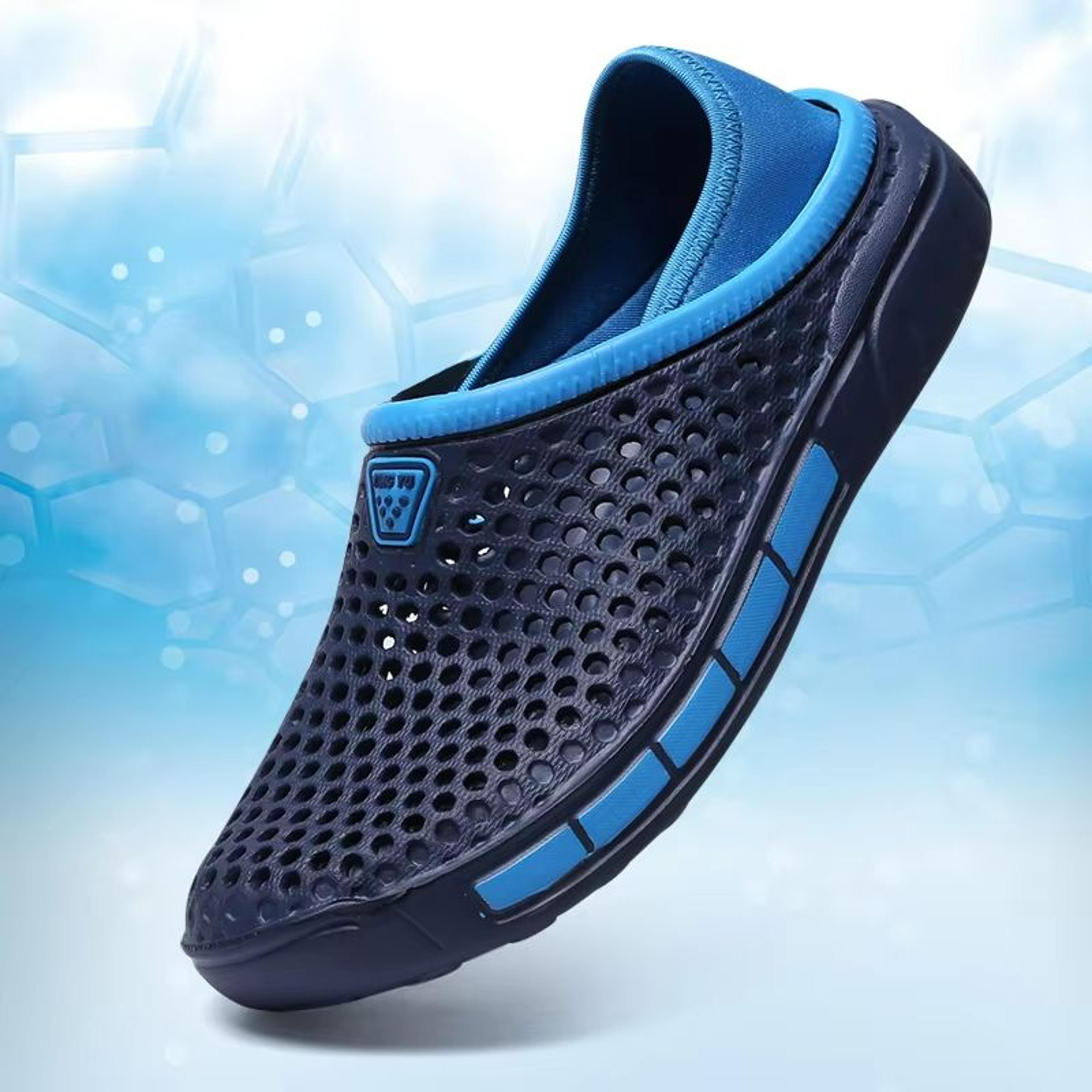 coastal breeze lightweight breathable beach clogs - big size men's sanda