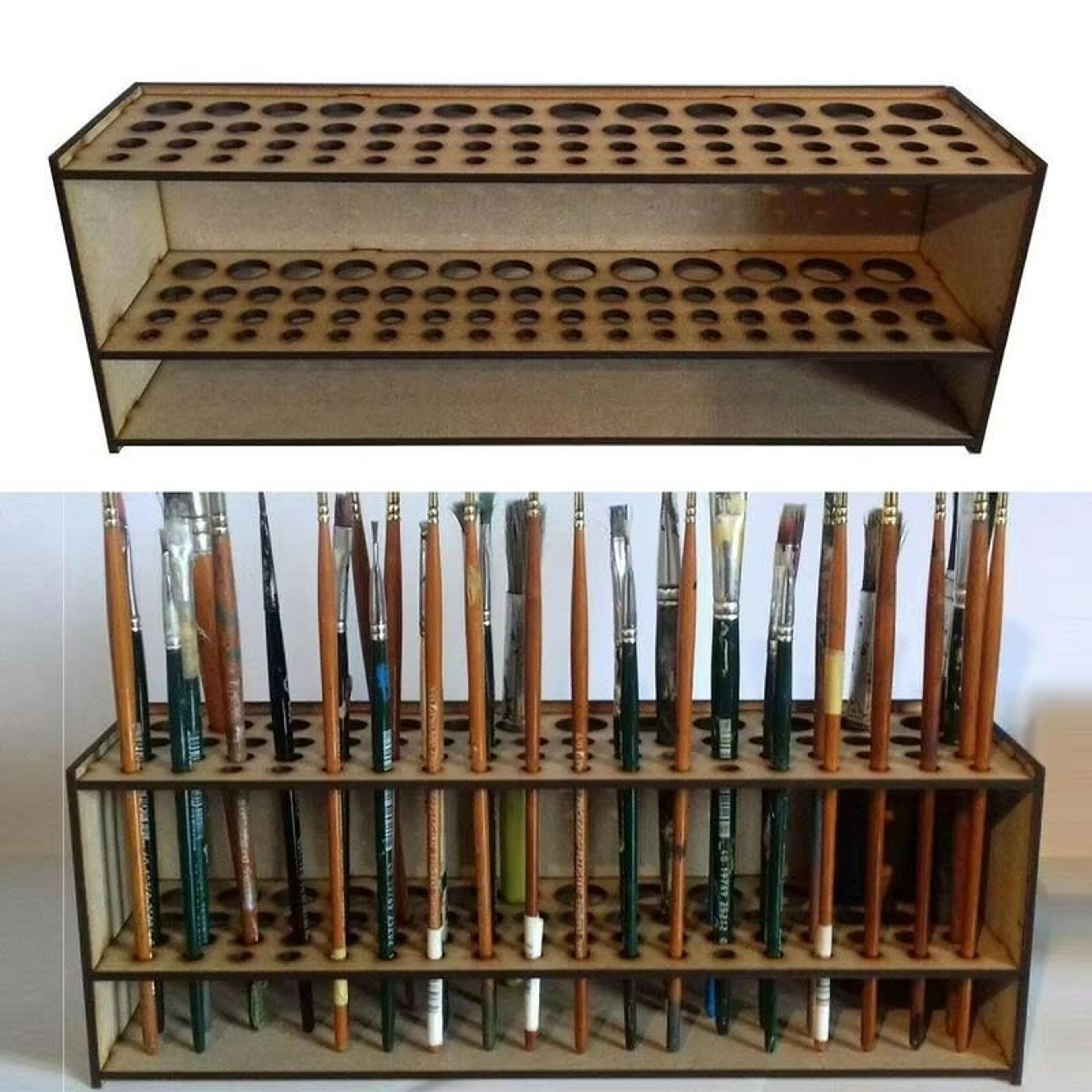 studiomaster durable brush & pen stand organizer