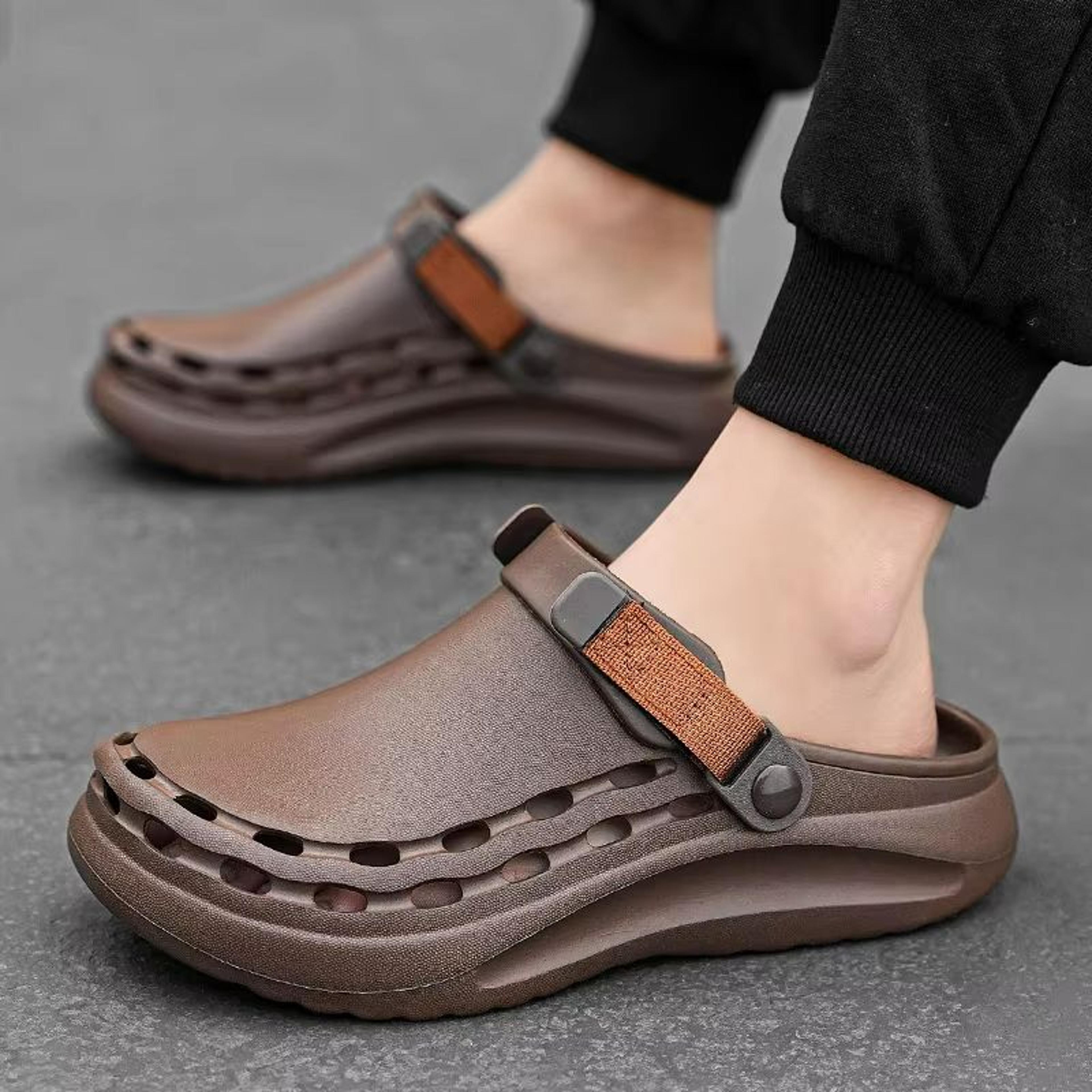 trail-ready quick-dry eva mens sandals - lightweight outdoor beach slippers