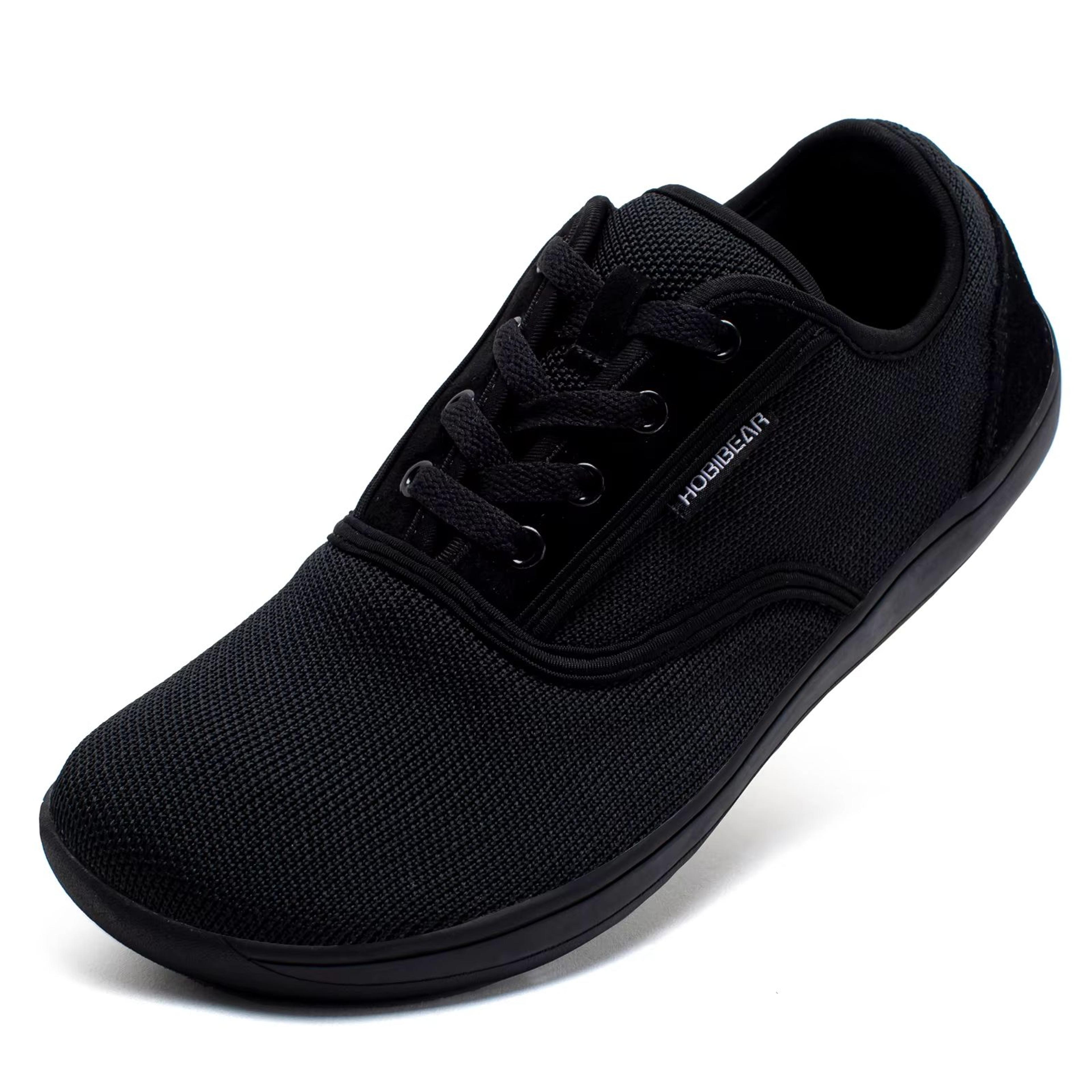 hobibear men's barefoot shoes – wide toe box minimalist trail walking shoes for natural comfort