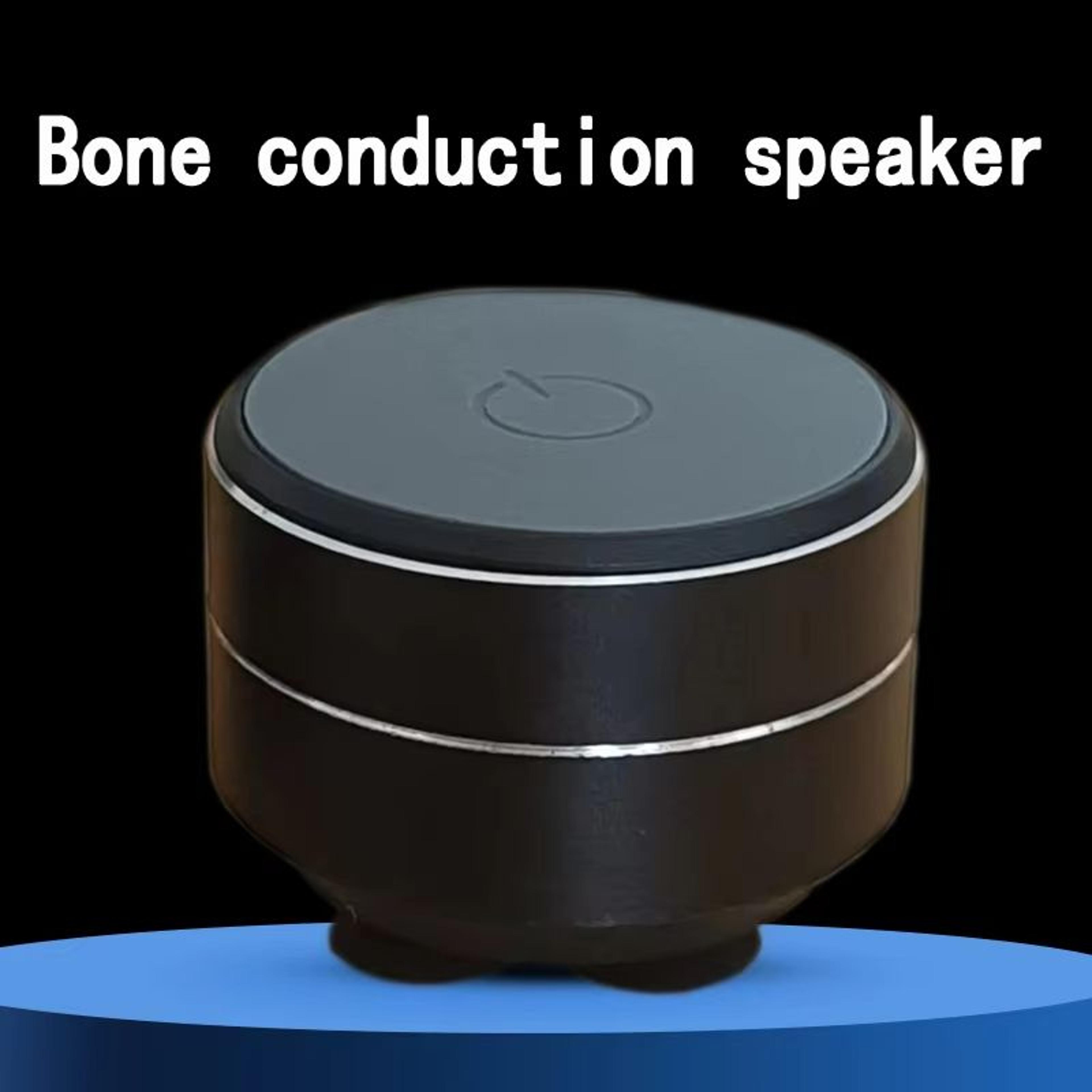 echoloop bone conduction wireless speaker – wearable & suction-mount audio with tws sound
