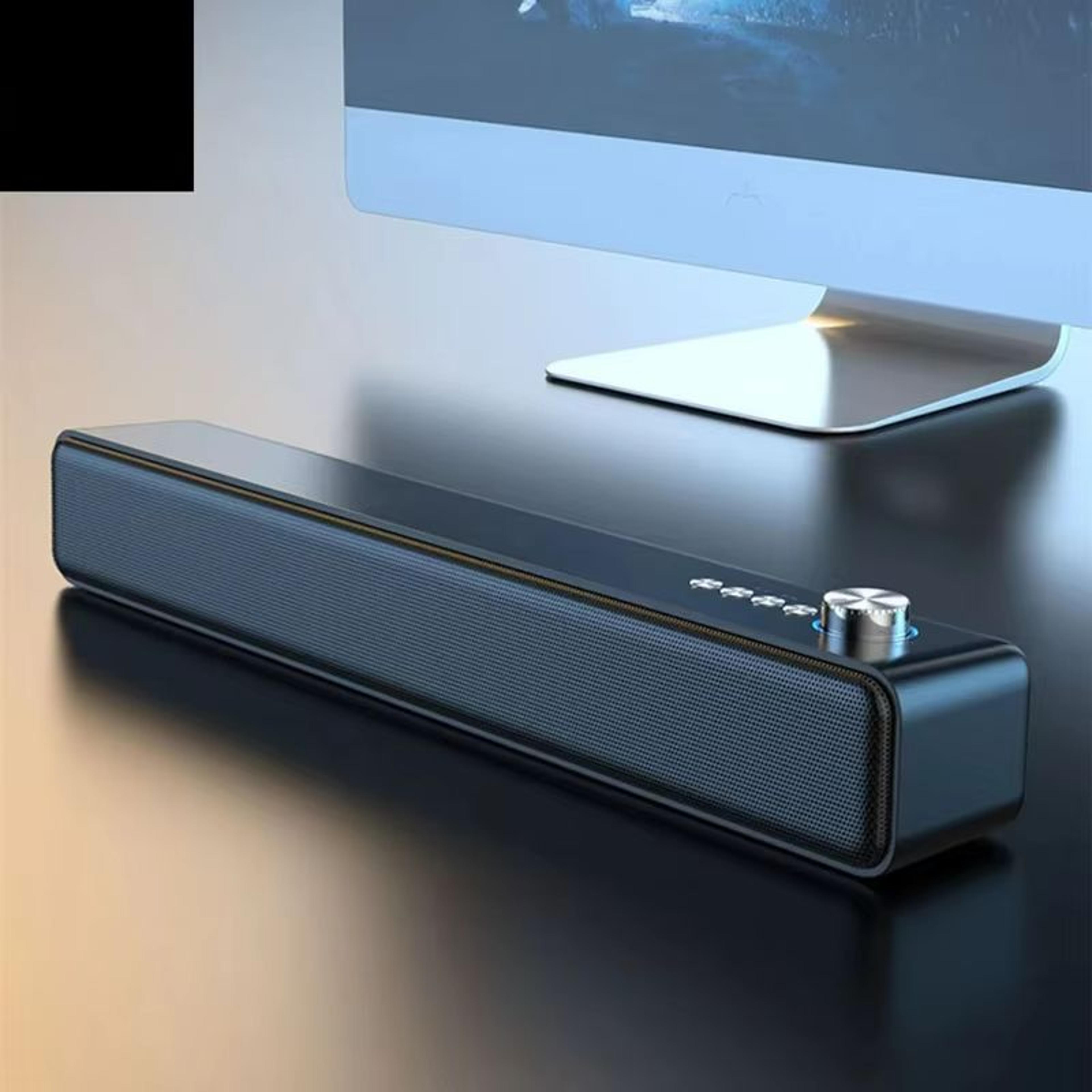 bluetooth soundbar with subwoofer – wireless tv speaker for home theater, computer & music