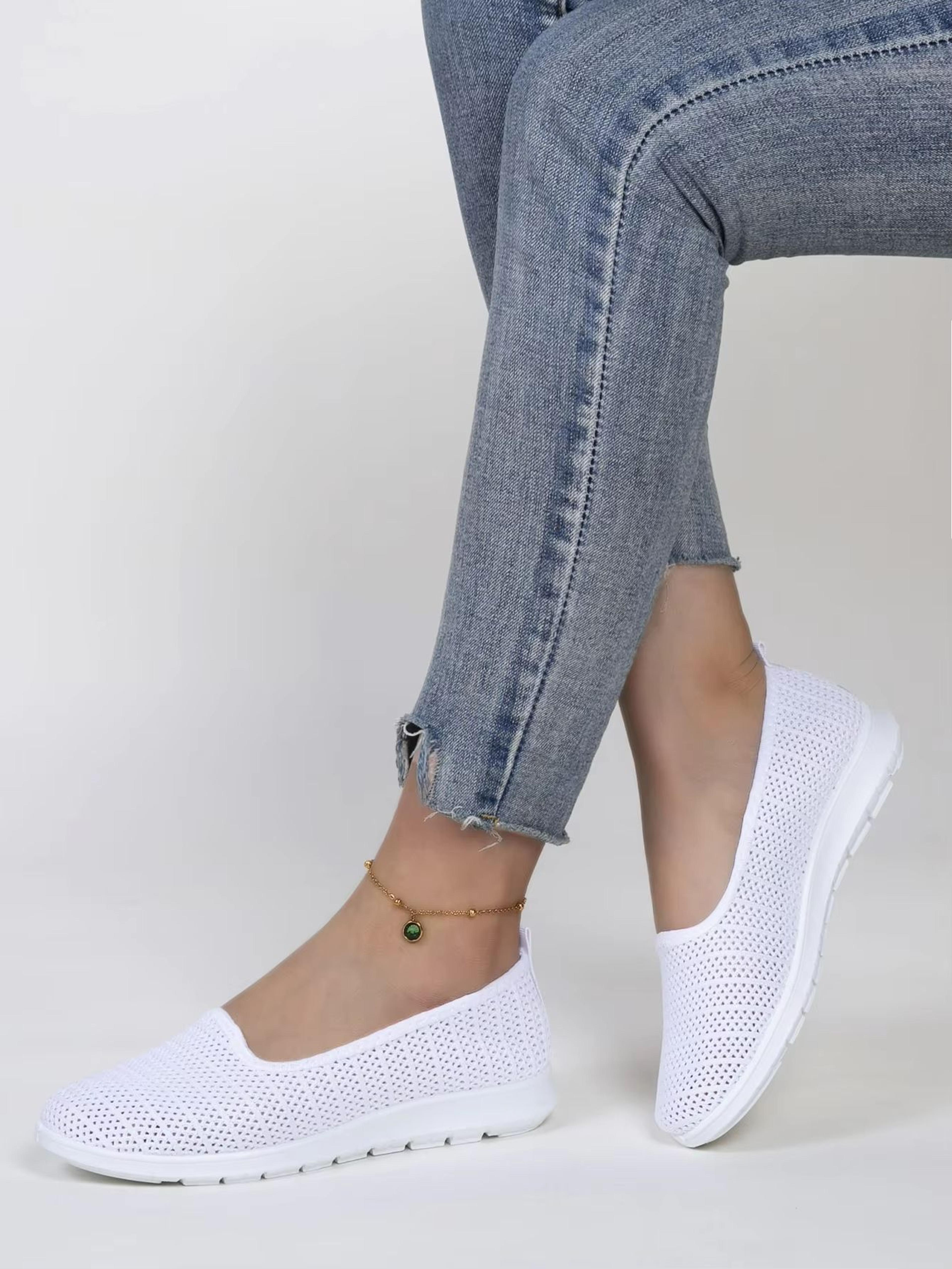 breezewalk women's breathable mesh flats – lightweight casual sneakers for everyday comfort