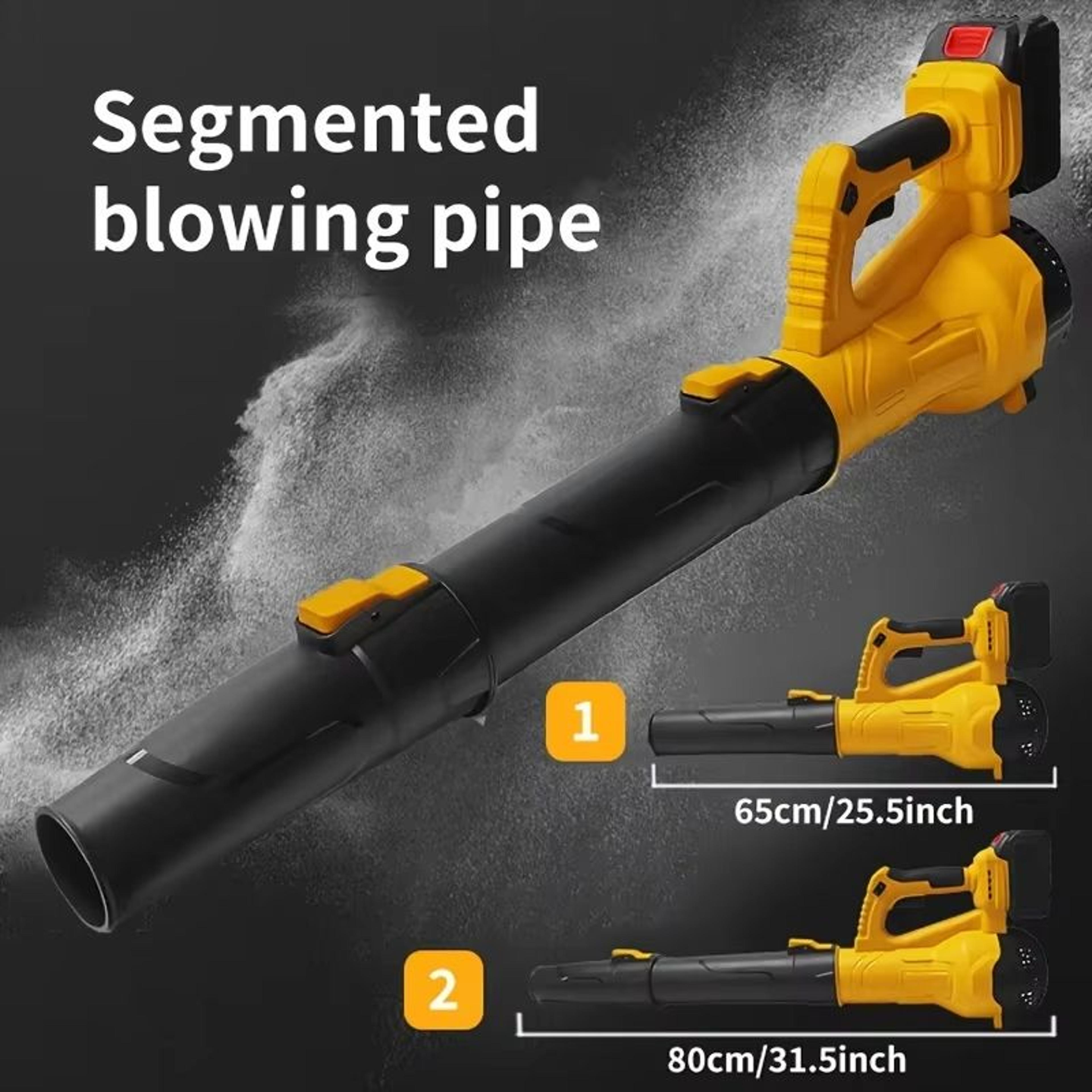 cordless leaf blower – ultra-high power garden blower for leaves, dust, and snow