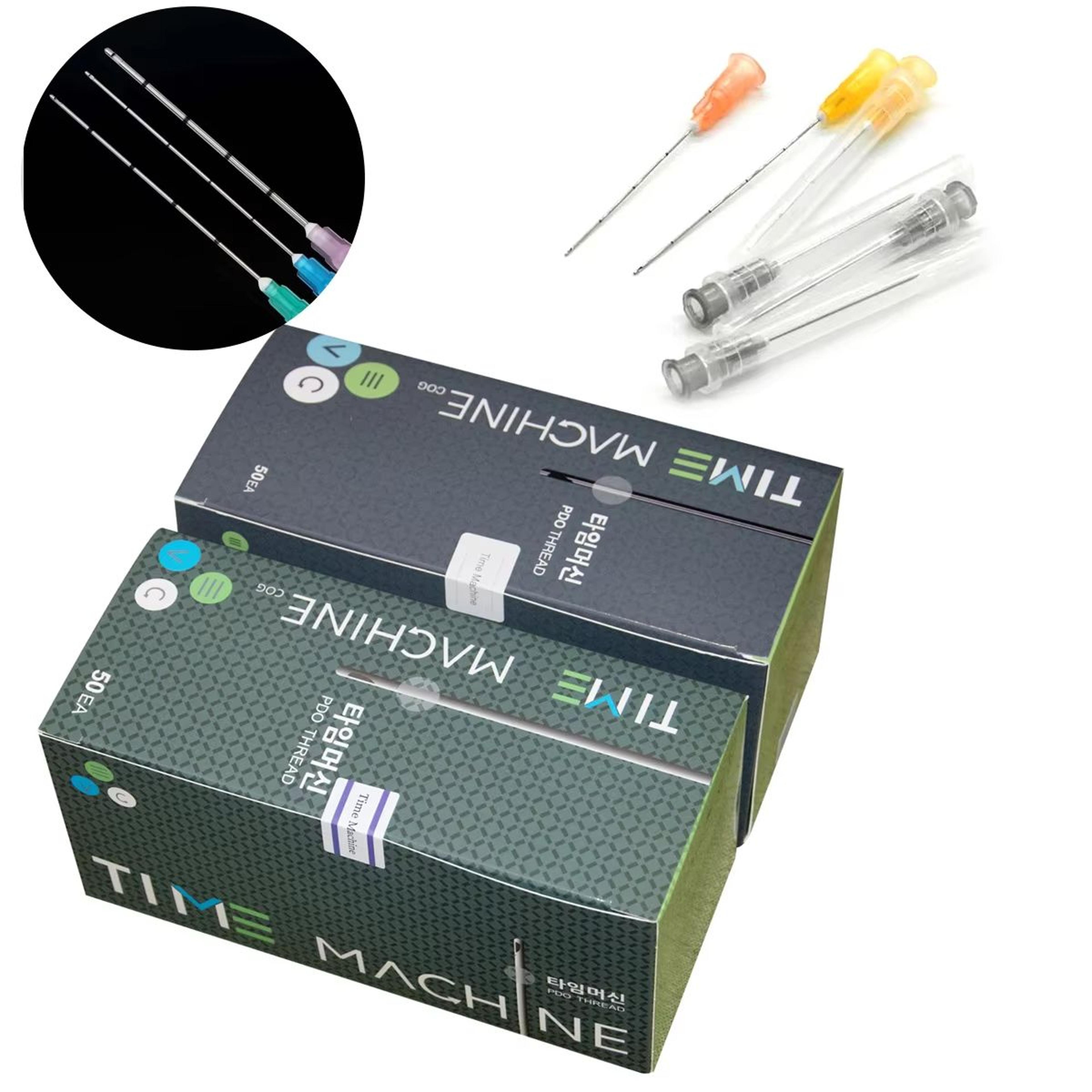 50pcs disposable blunt tip cannula needles – multiple gauge options for professional filler and aesthetic use