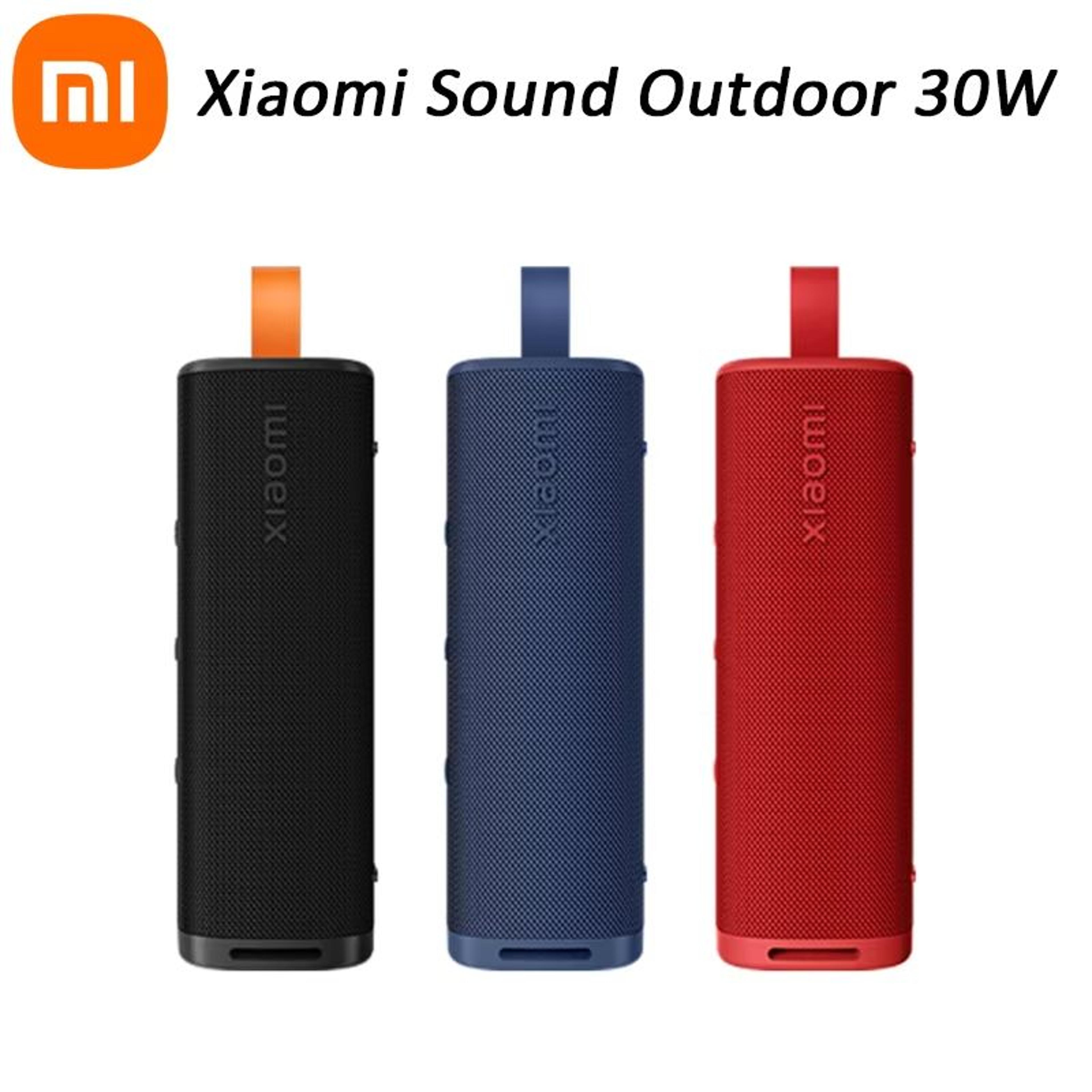 xiaomi sound outdoor 30w portable bluetooth speaker with 12-hour battery & ip67 waterproof