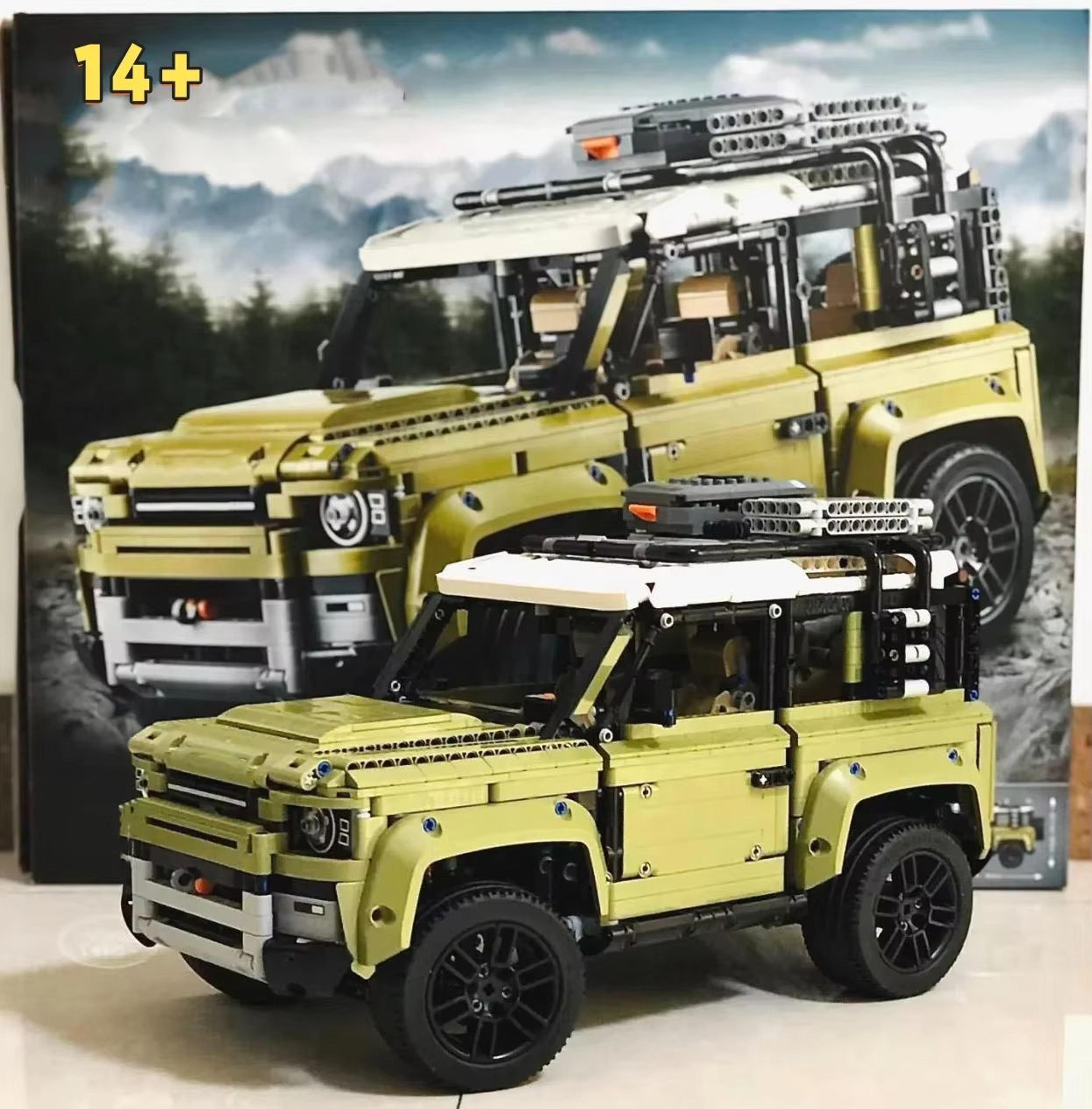 technical land off-road defender 2573pcs building blocks model