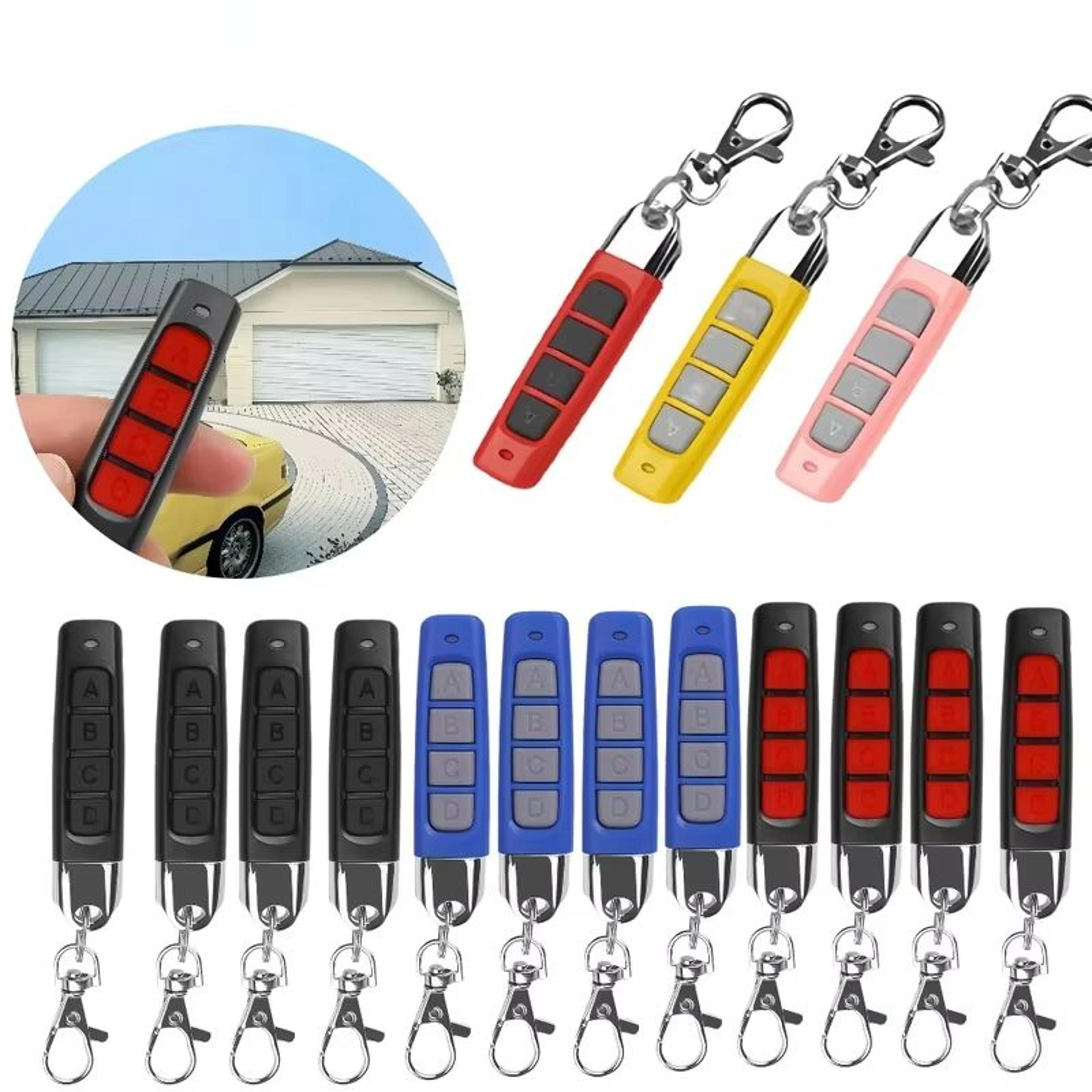 10-pack 433mhz wireless remote control duplicator – universal car key & garage door opener cloning controller