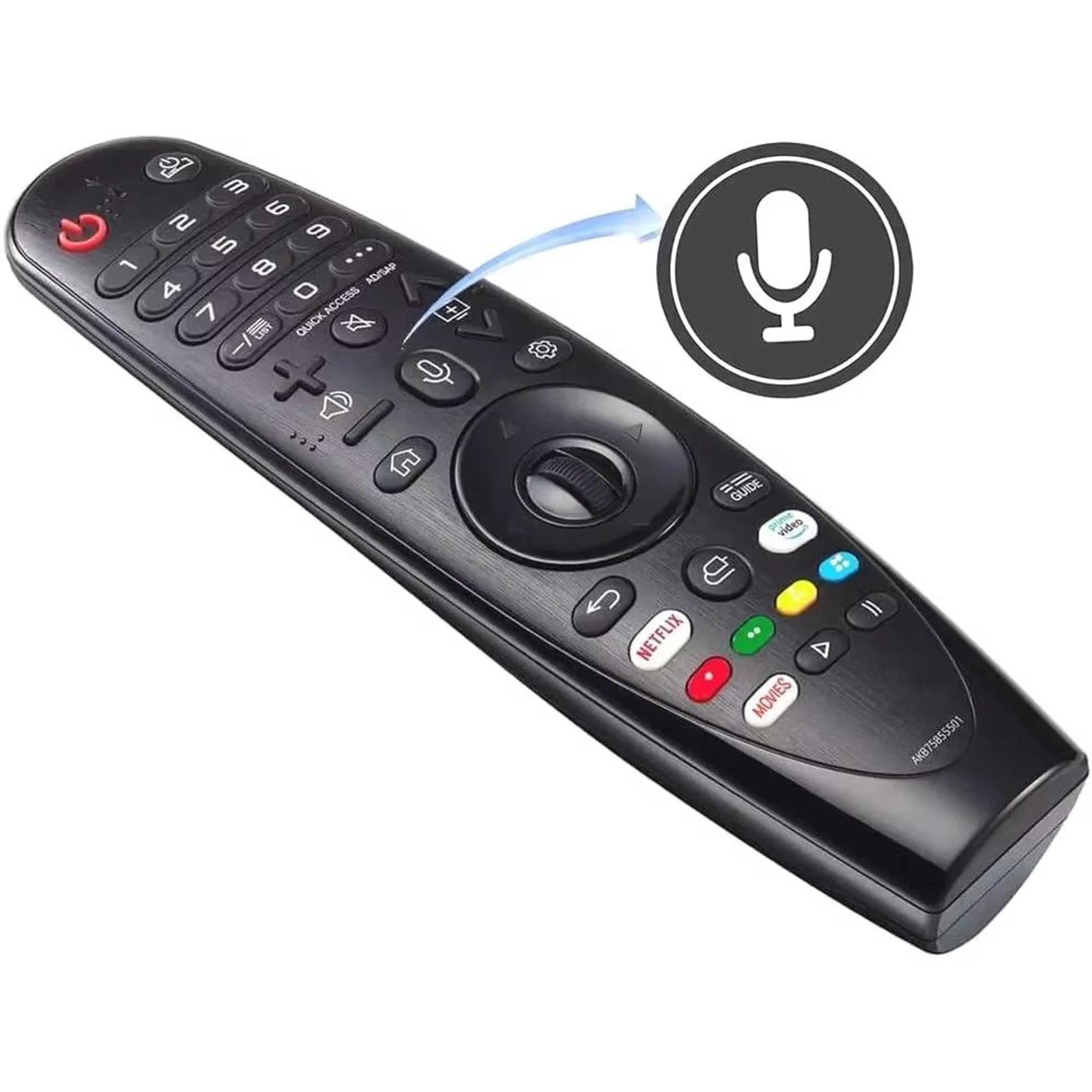 magic remote control for lg smart tv – voice & cursor controller compatible with akb75855501, an-mr18ba, an-mr19ba, mr20