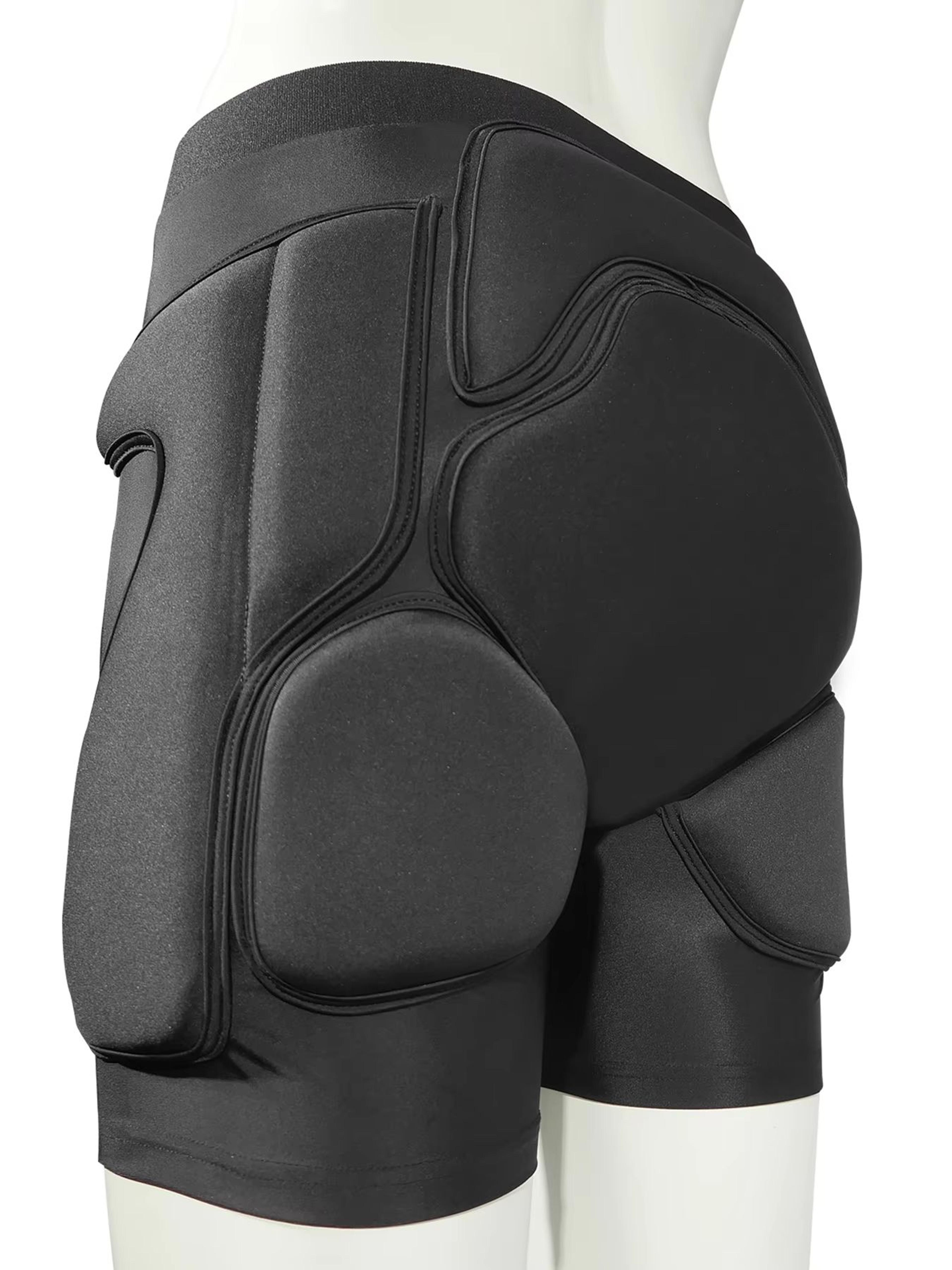 avivor protective padded shorts for snowboarding, skiing & skating – hip, butt & tailbone impact protection
