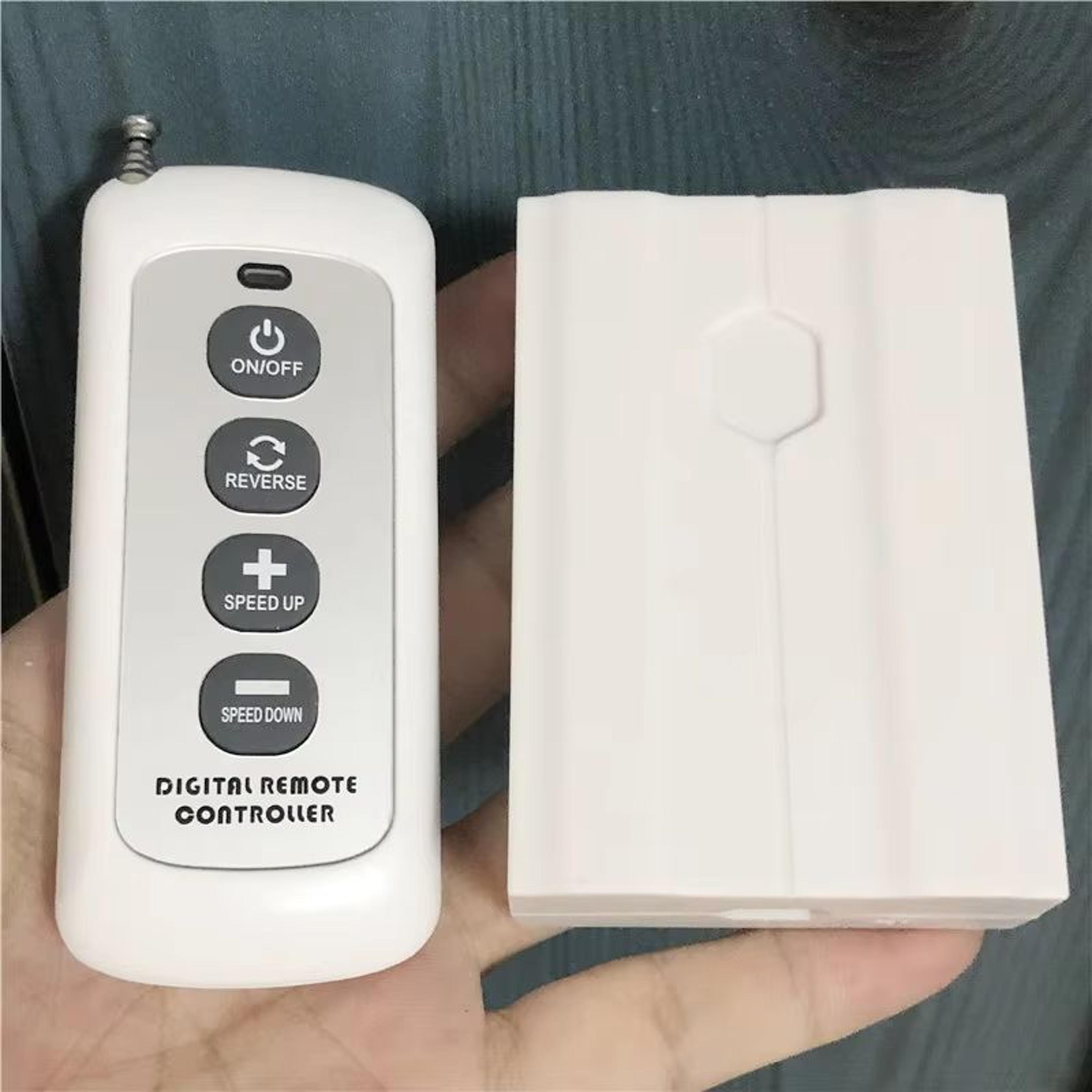 360 photo booth motor controller with remote – 12v/24v dc adjustable speed rotation for video booths