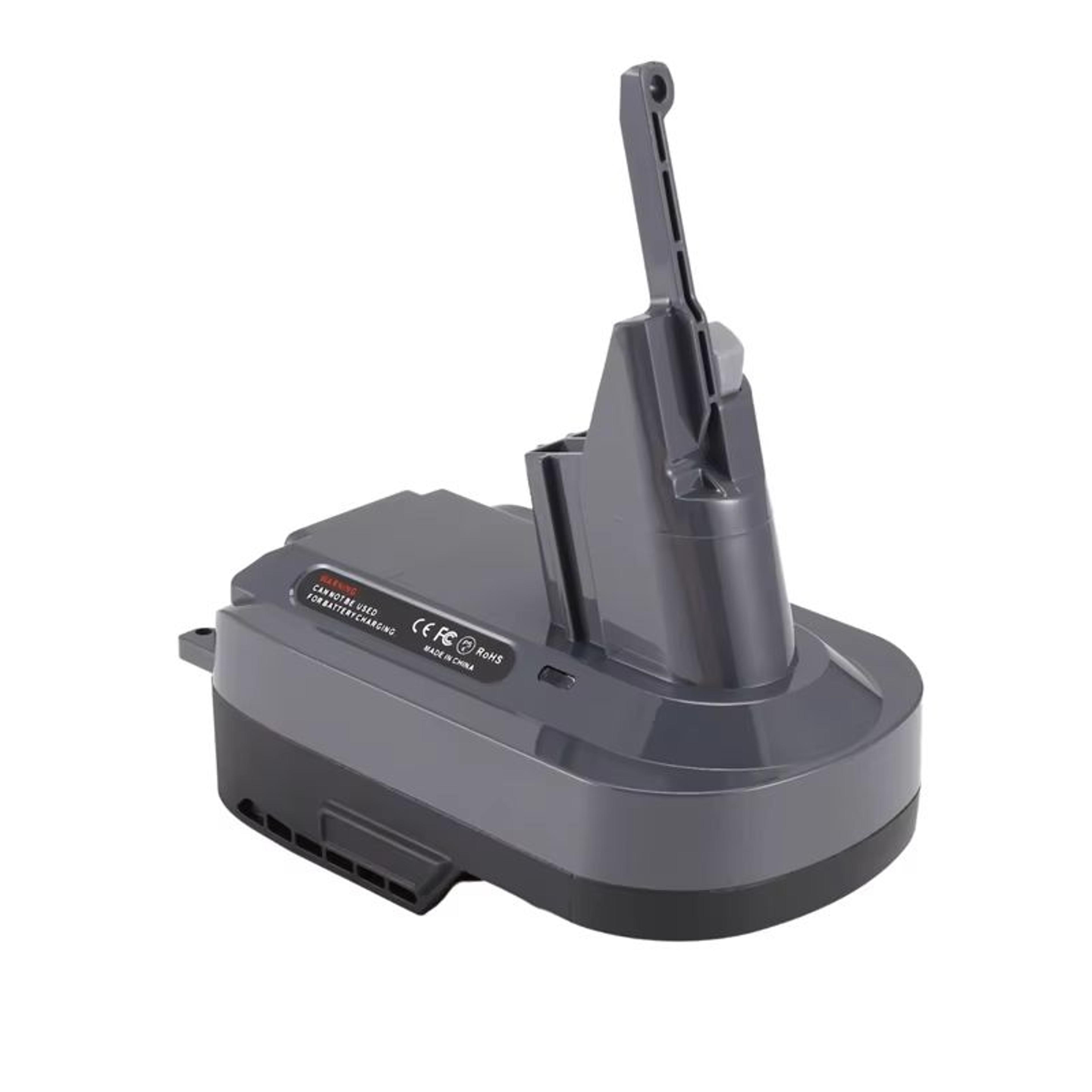 ar18dsv7v8 battery adapter – replacement for aeg & ridgid 18v to dyson v7/v8 li-ion vacuum