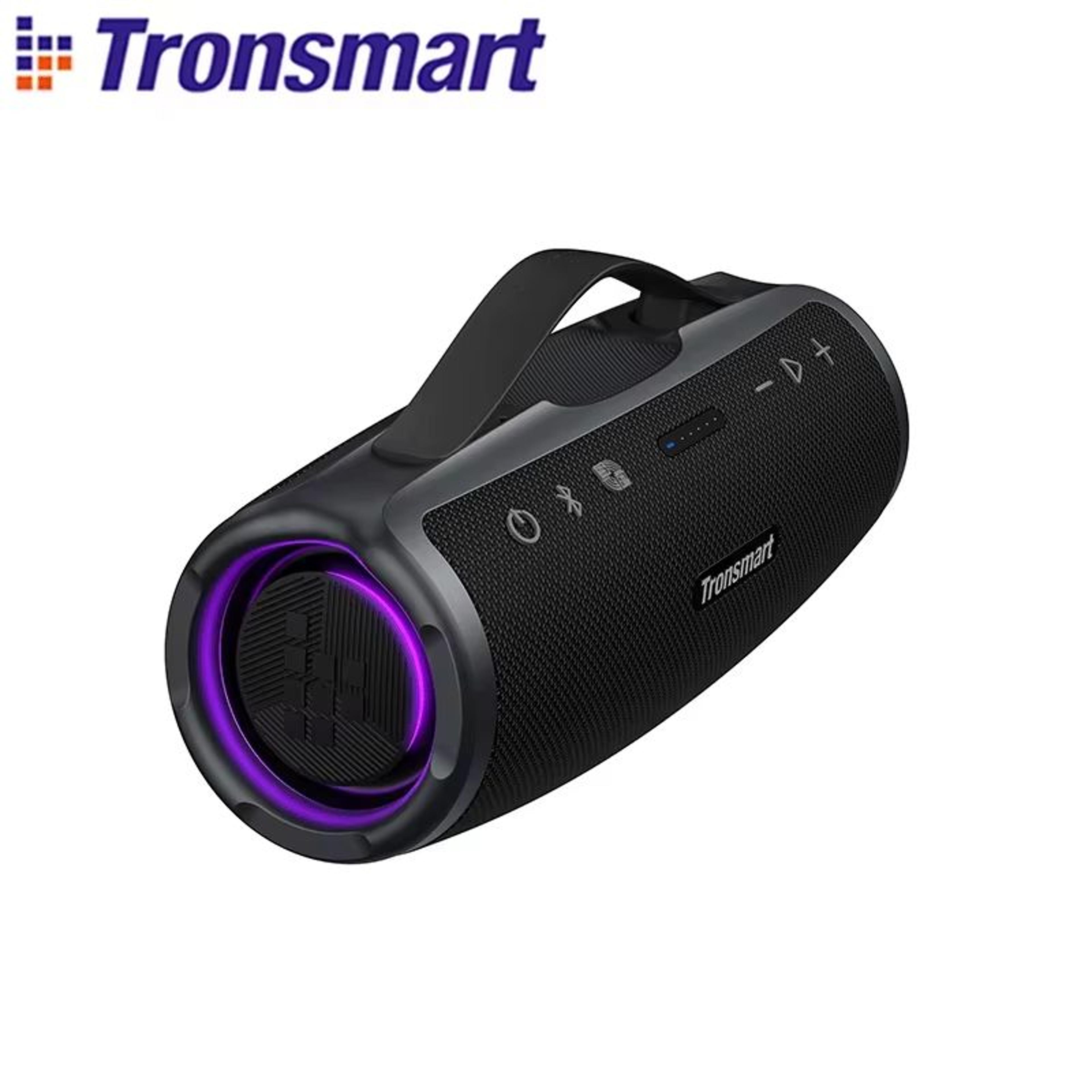 tronsmart mirtune s100 bluetooth speaker – 50w portable wireless speaker with ipx7 waterproof, powerbank & app control