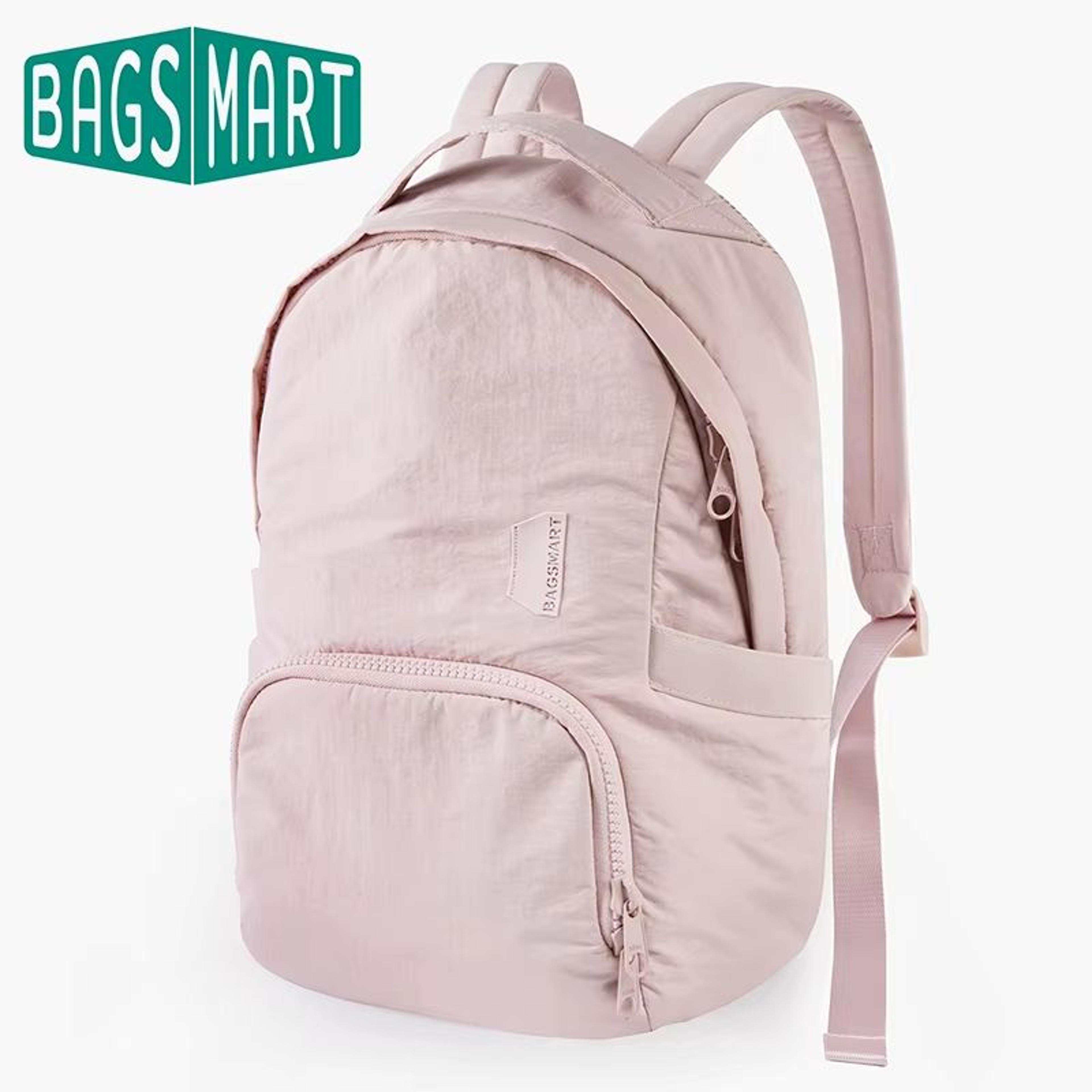 bagsmart women's laptop backpack – 13-inch waterproof school & travel bag with anti-theft design