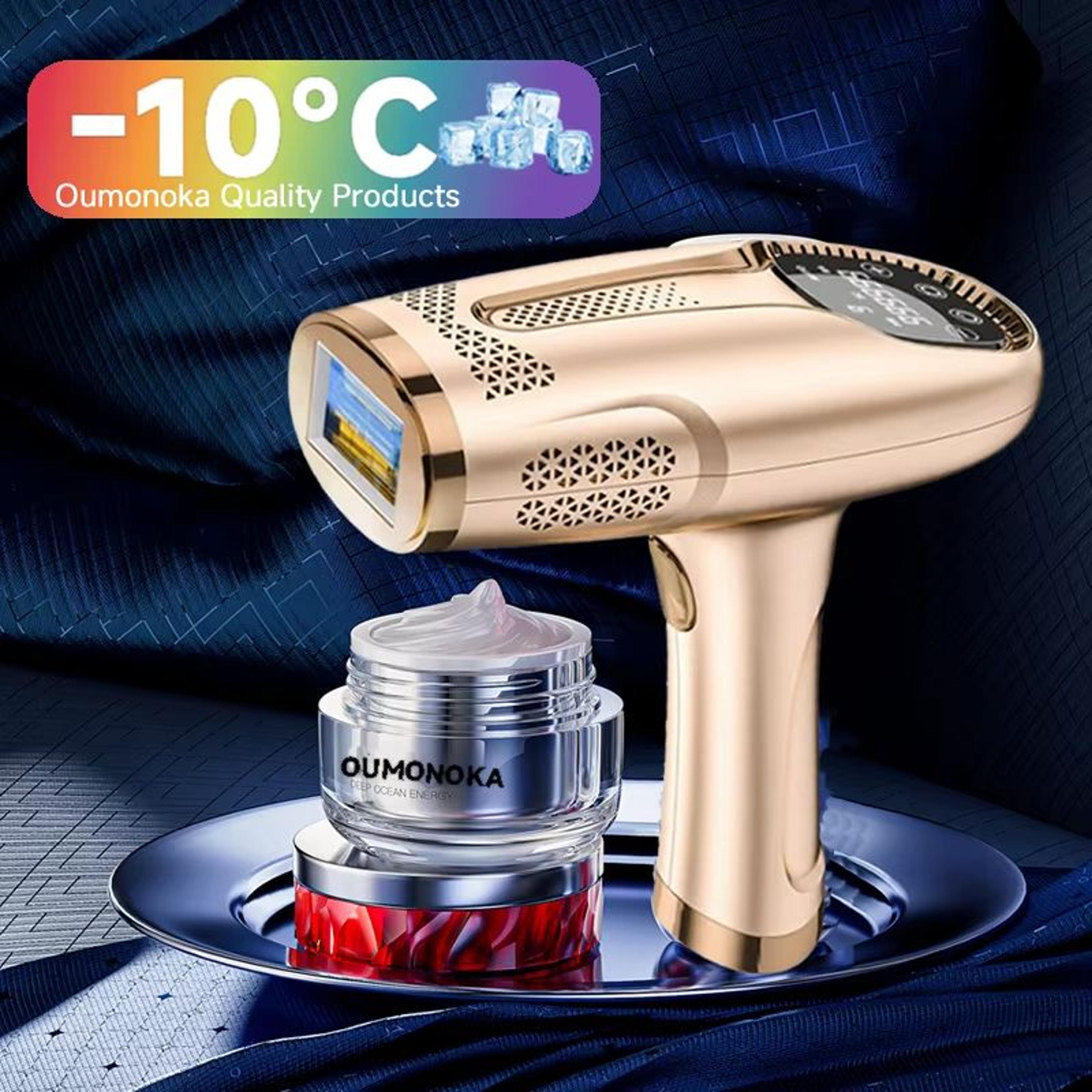 permanent ipl hair removal device – at-home laser epilator for women & men with facial and body use