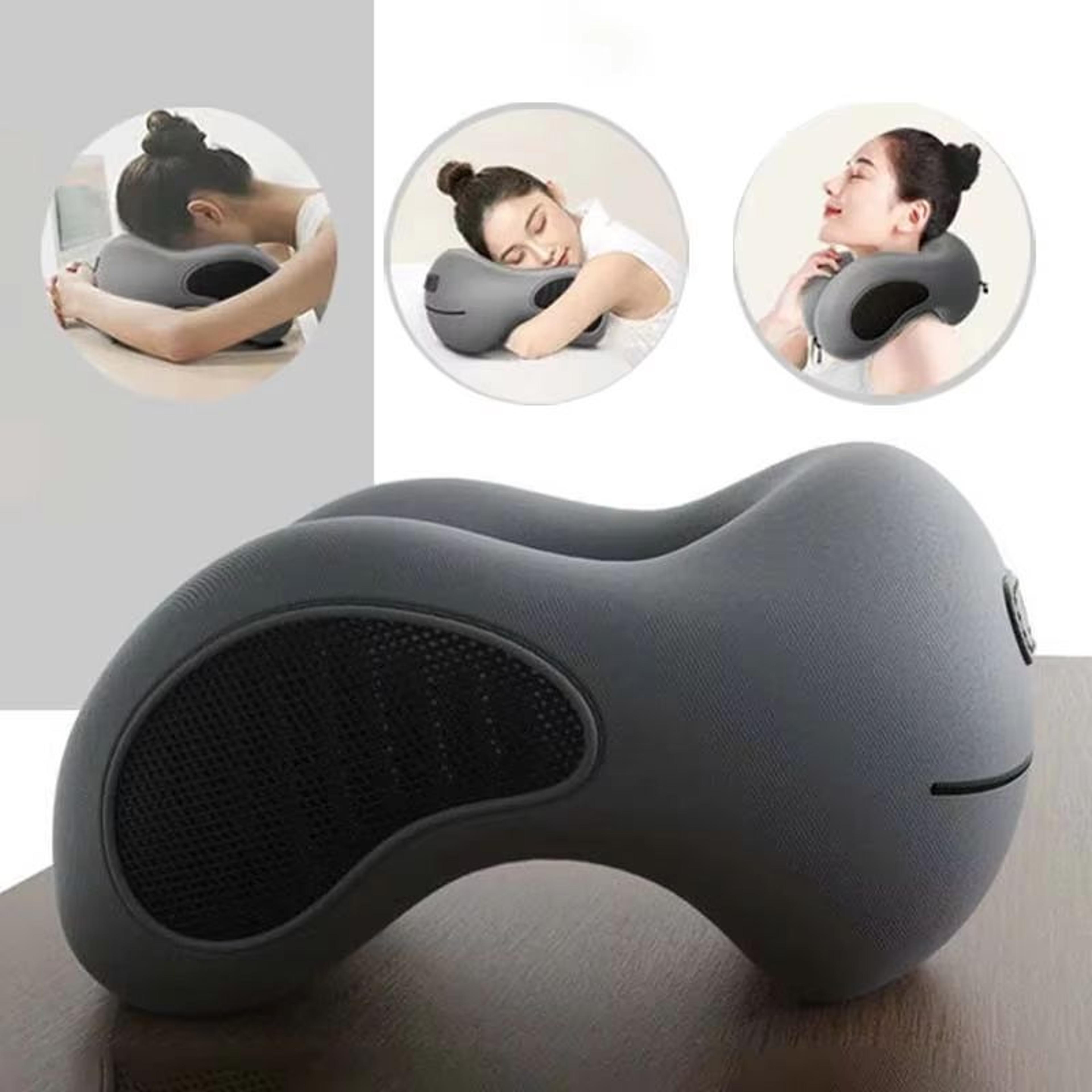 u-shaped memory foam travel neck pillow – slow rebound soft cushion for sleeping, cervical support & relaxation