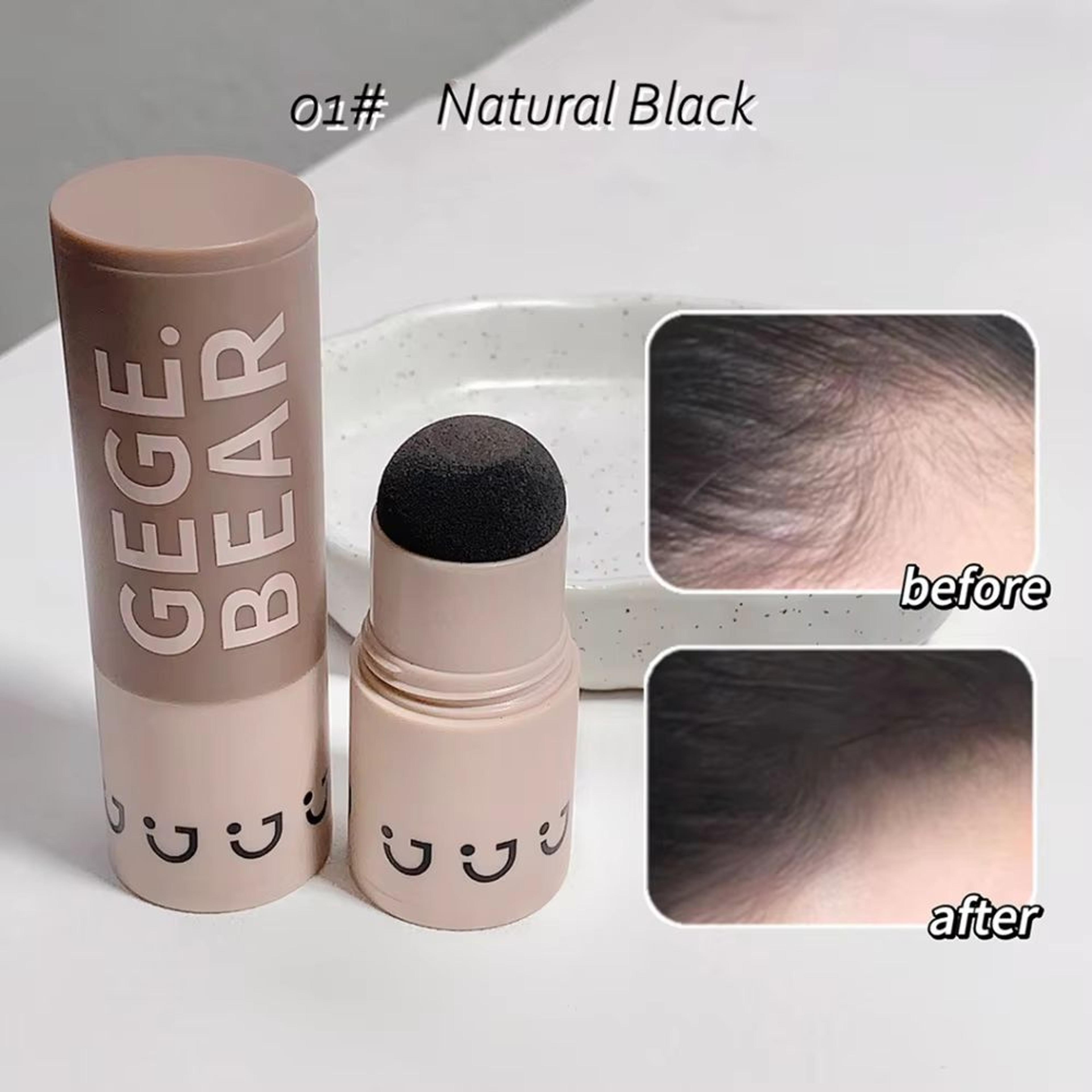 gege bear waterproof hair shadow powder – natural hairline filler & hair loss concealer