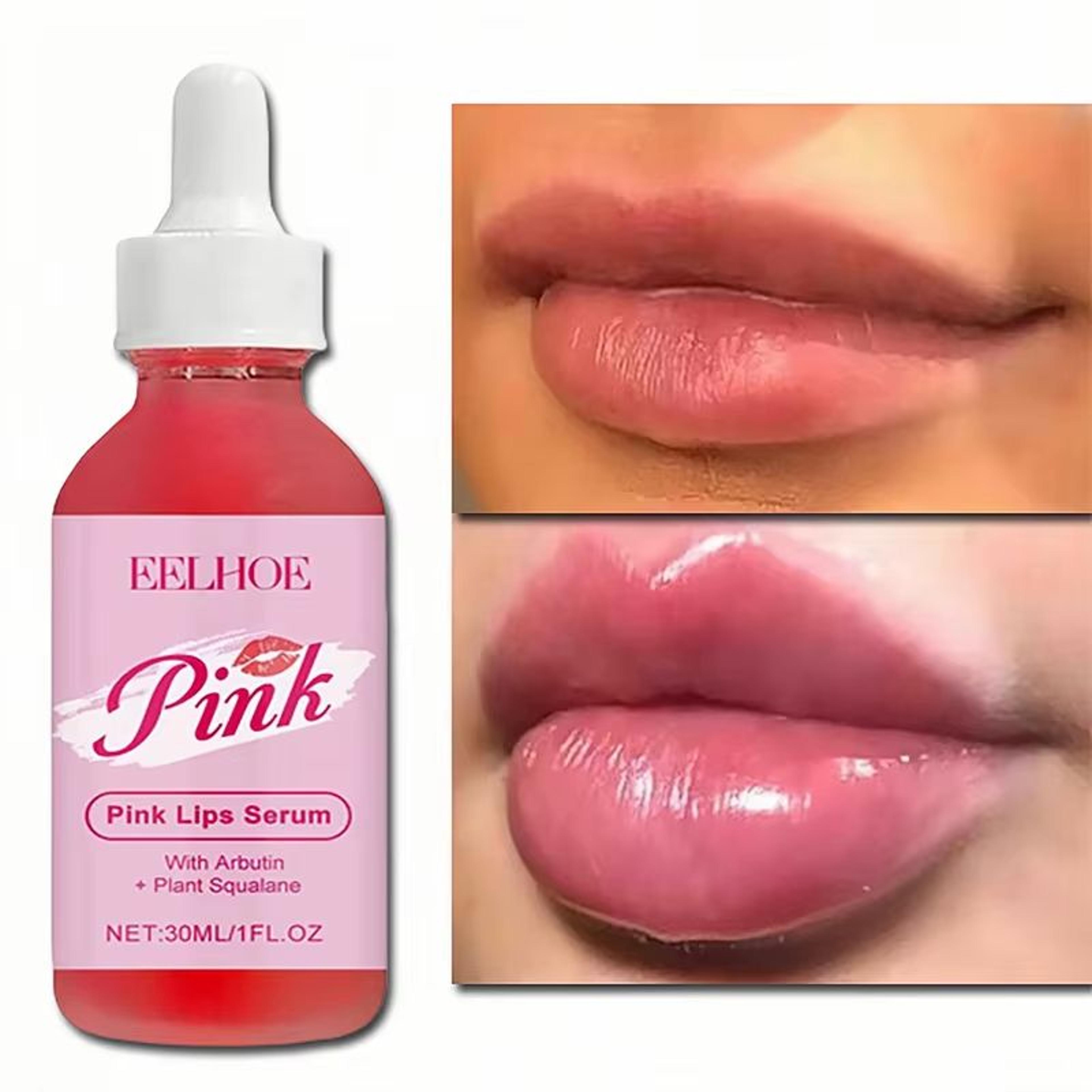 instant lip plumping serum – nourishing essential oil gloss for fuller, moisturized lips