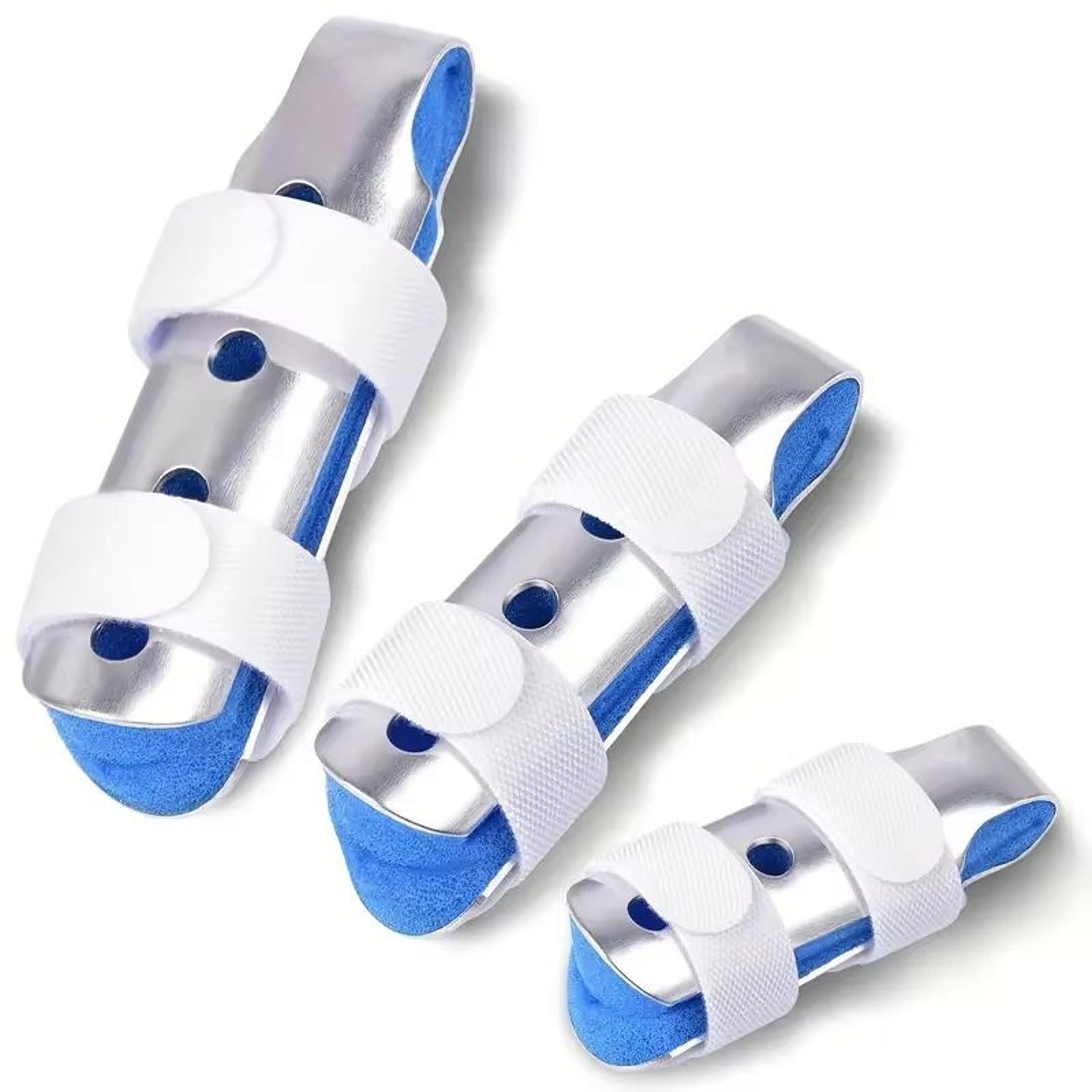 adjustable finger splint support brace – stabilizer for broken fingers, arthritis & knuckle immobilization