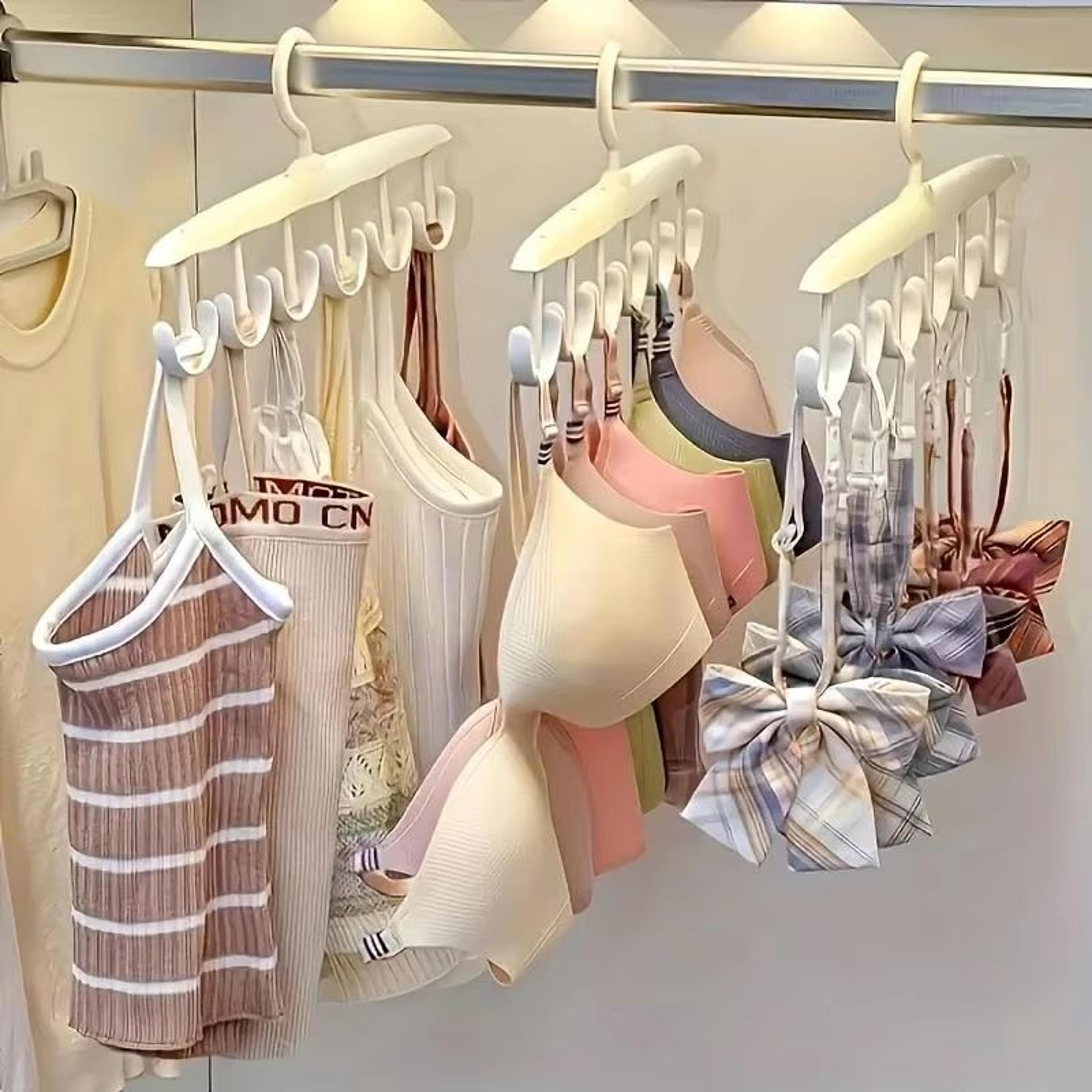 12-hook rotating closet hanger – space-saving organizer for ties, belts, scarves & accessories