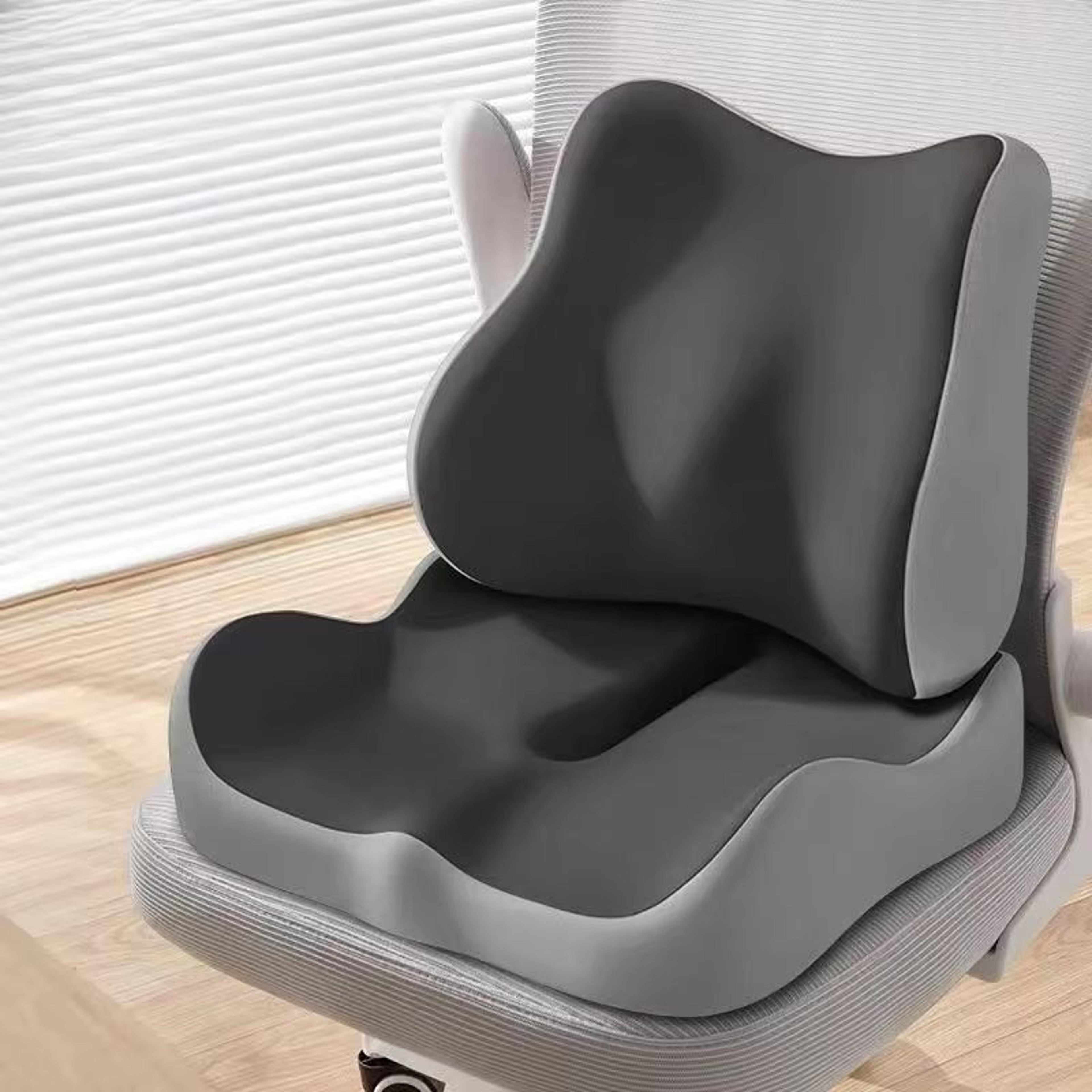 thickened hollow seat cushion – ergonomic hip, waist & lumbar support for long-term sitting comfort